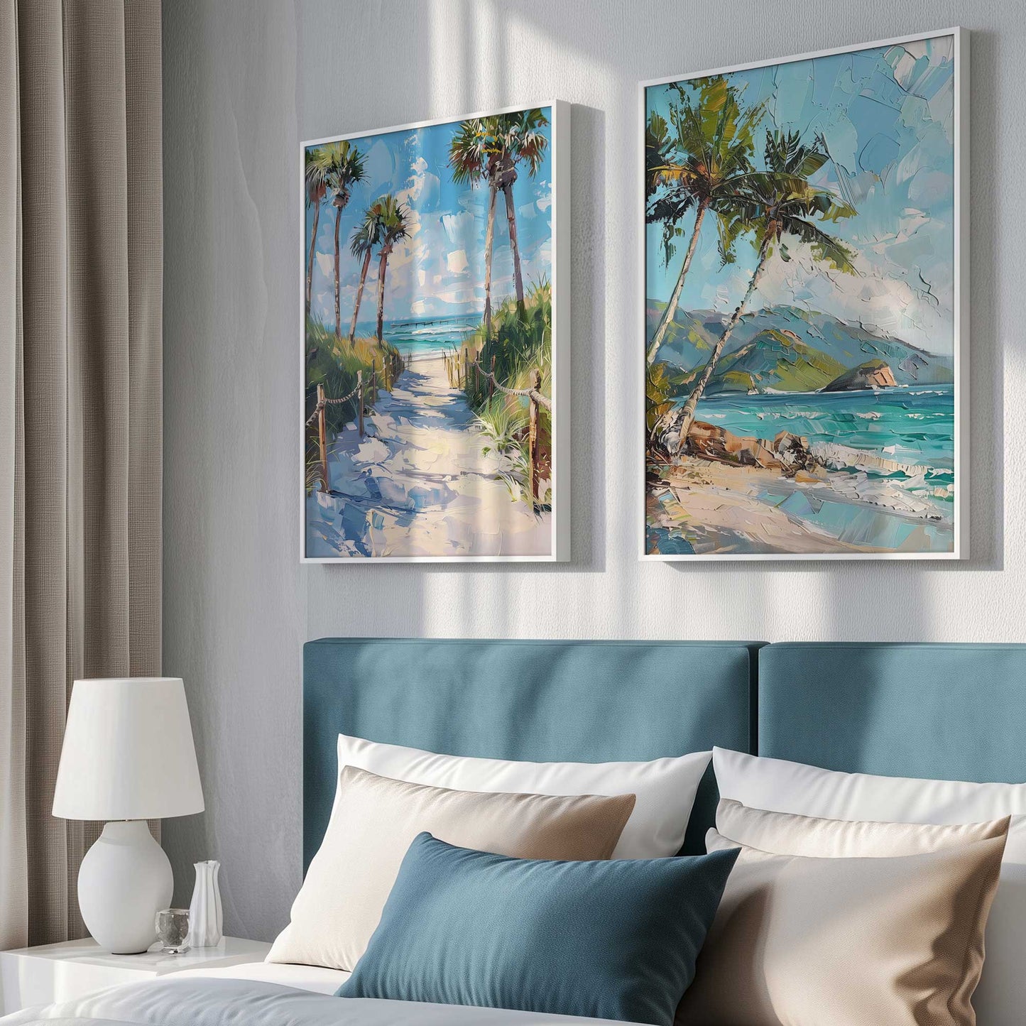 [Color:Opaque White], Picture of art in a Opaque White frame