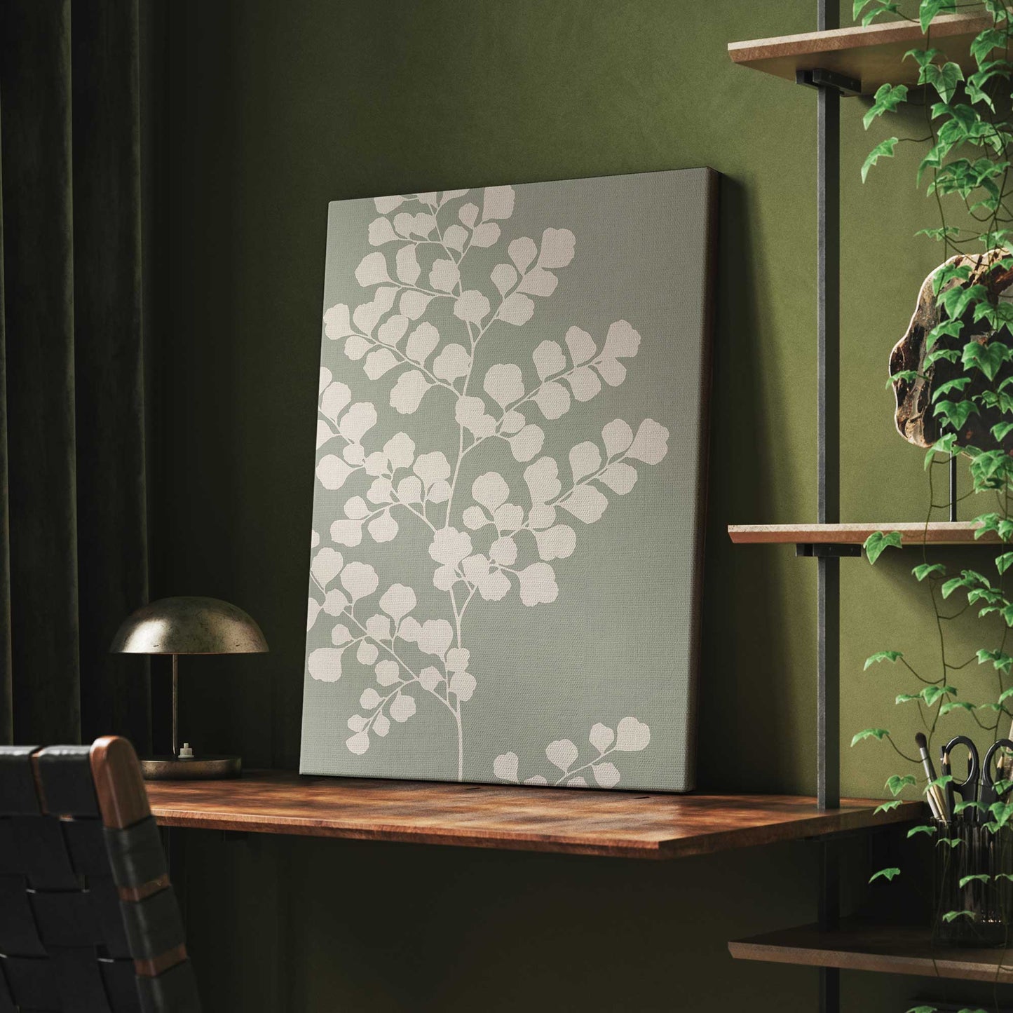 [color:Stretched Canvas], Picture of art on wall
