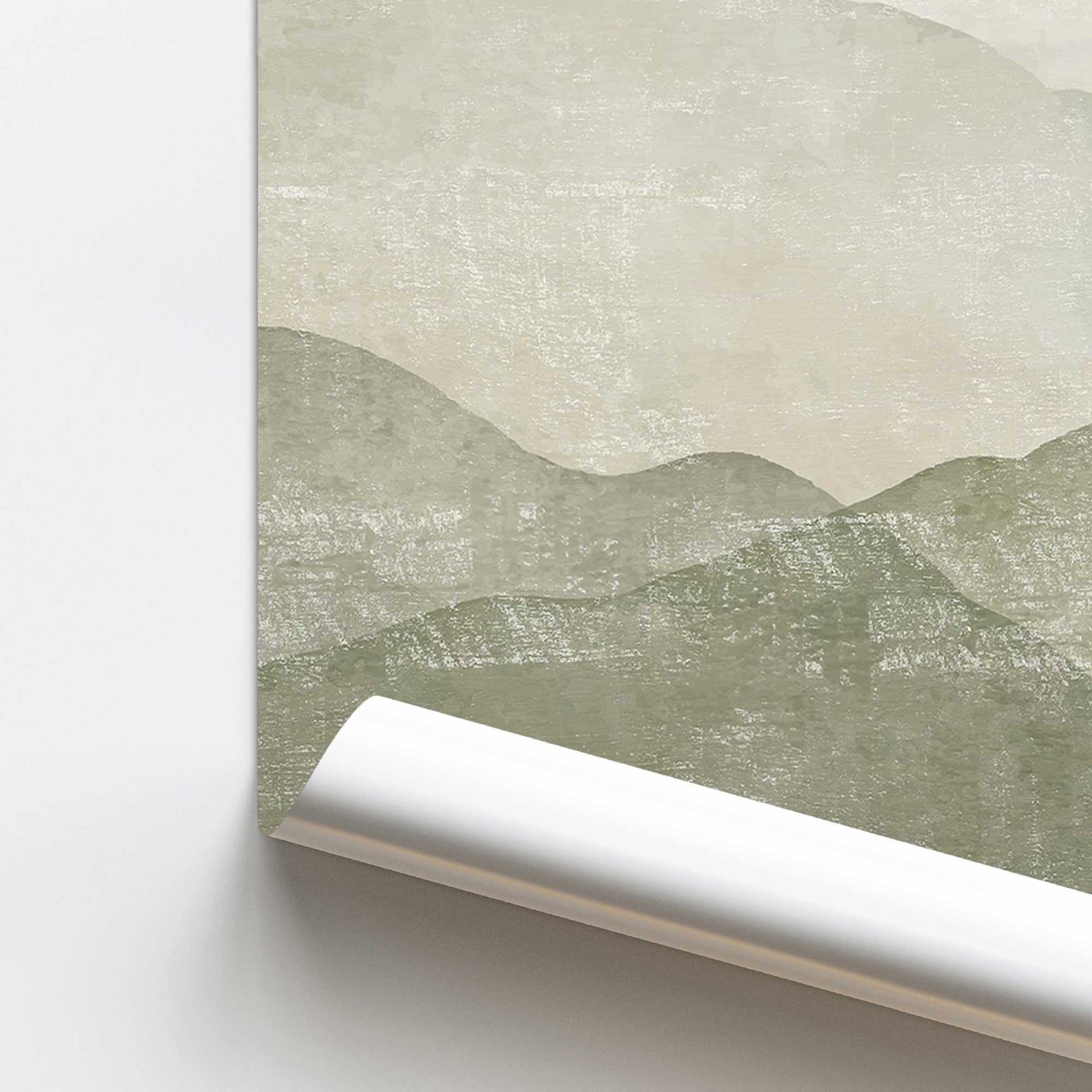 [color:Rolled Print], Picture of close up of art