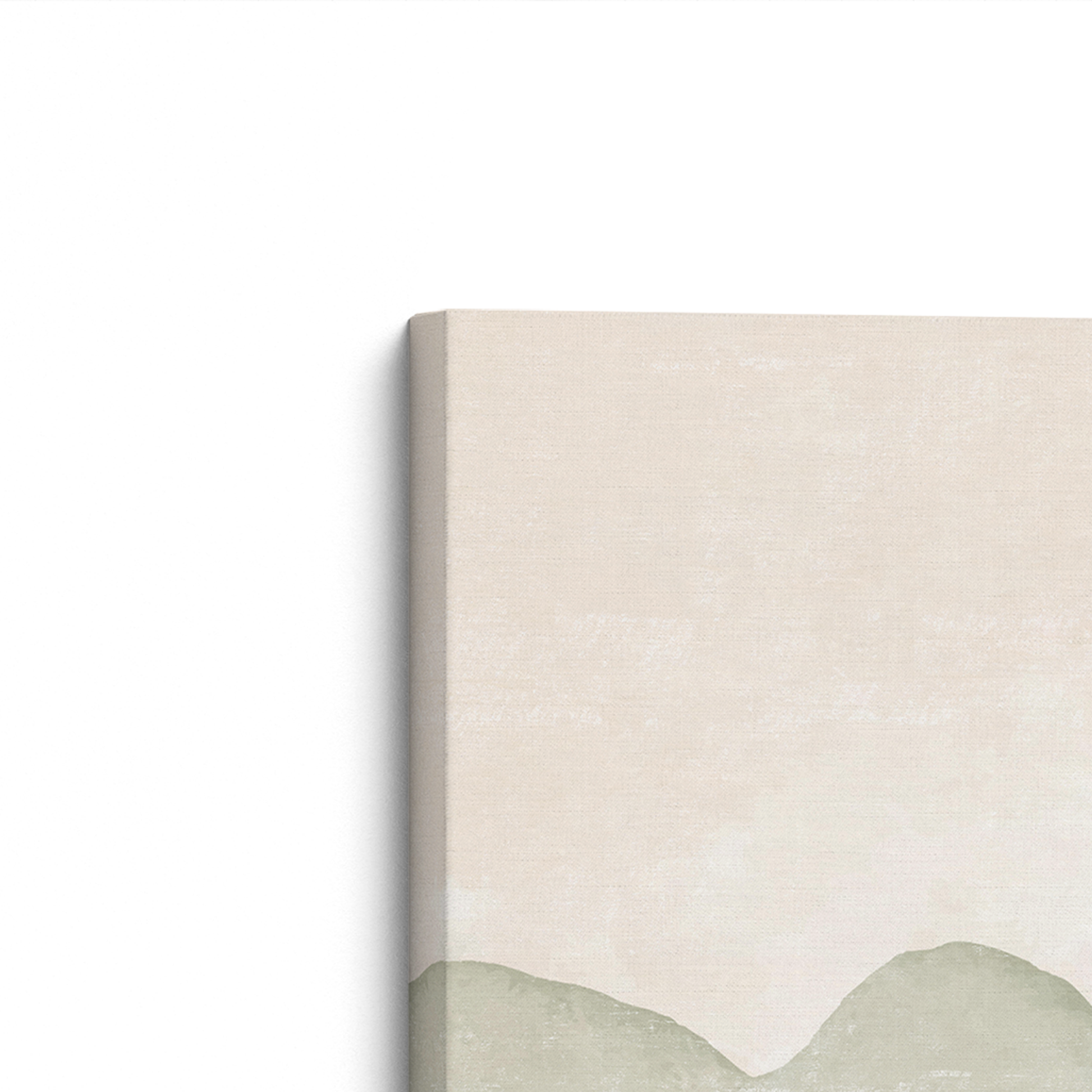 [Color:Stretched Canvas], Picture of art on an angle
