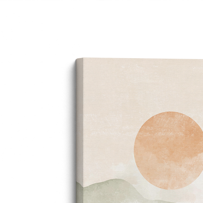 [Color:Stretched Canvas], Picture of art on an angle