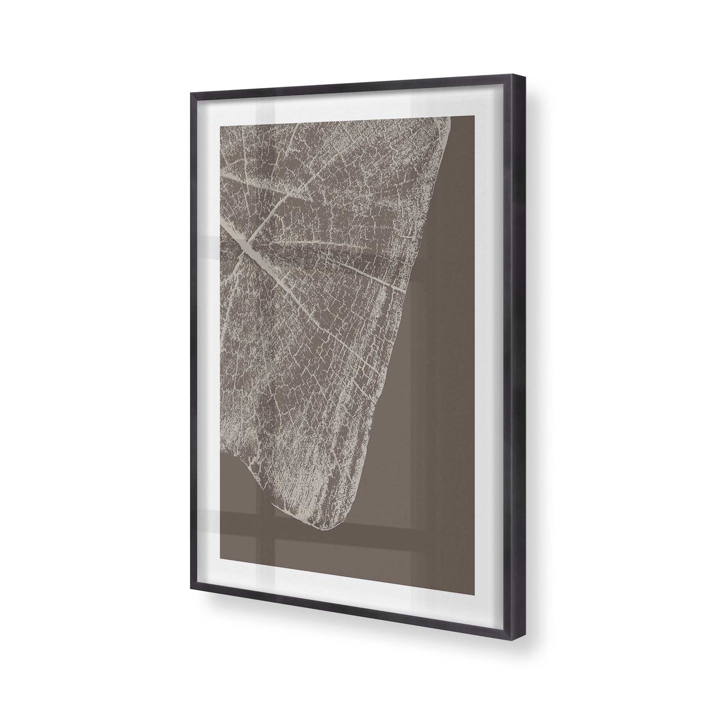 [Color:Weathered Zinc], Picture of art in a Weathered Zinc frame of the corner