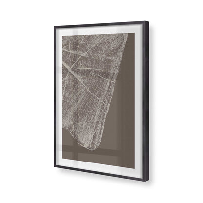 [Color:Weathered Zinc], Picture of art in a Weathered Zinc frame of the corner