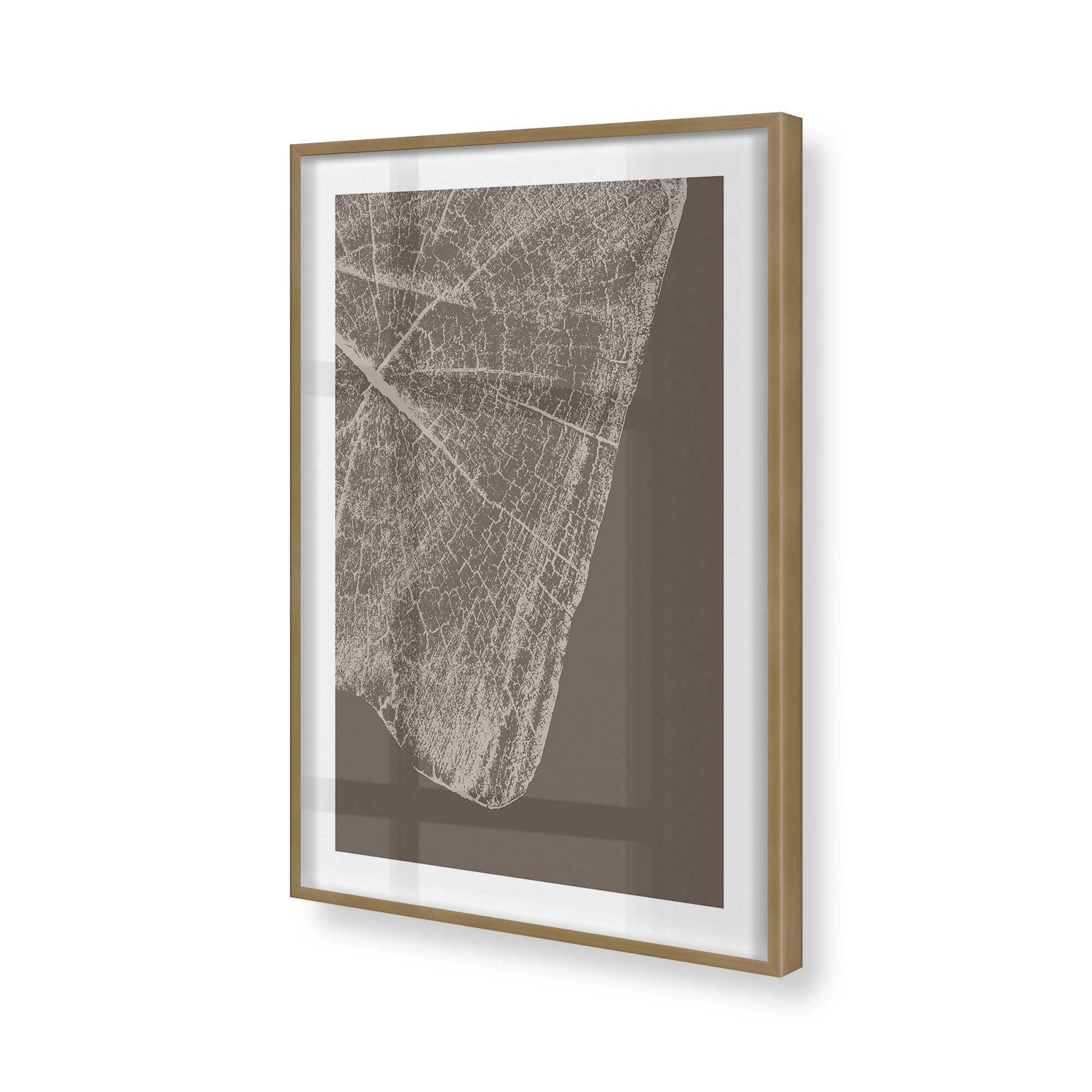 [Color:Brushed Gold], Picture of art in a Brushed Gold frame of the corner