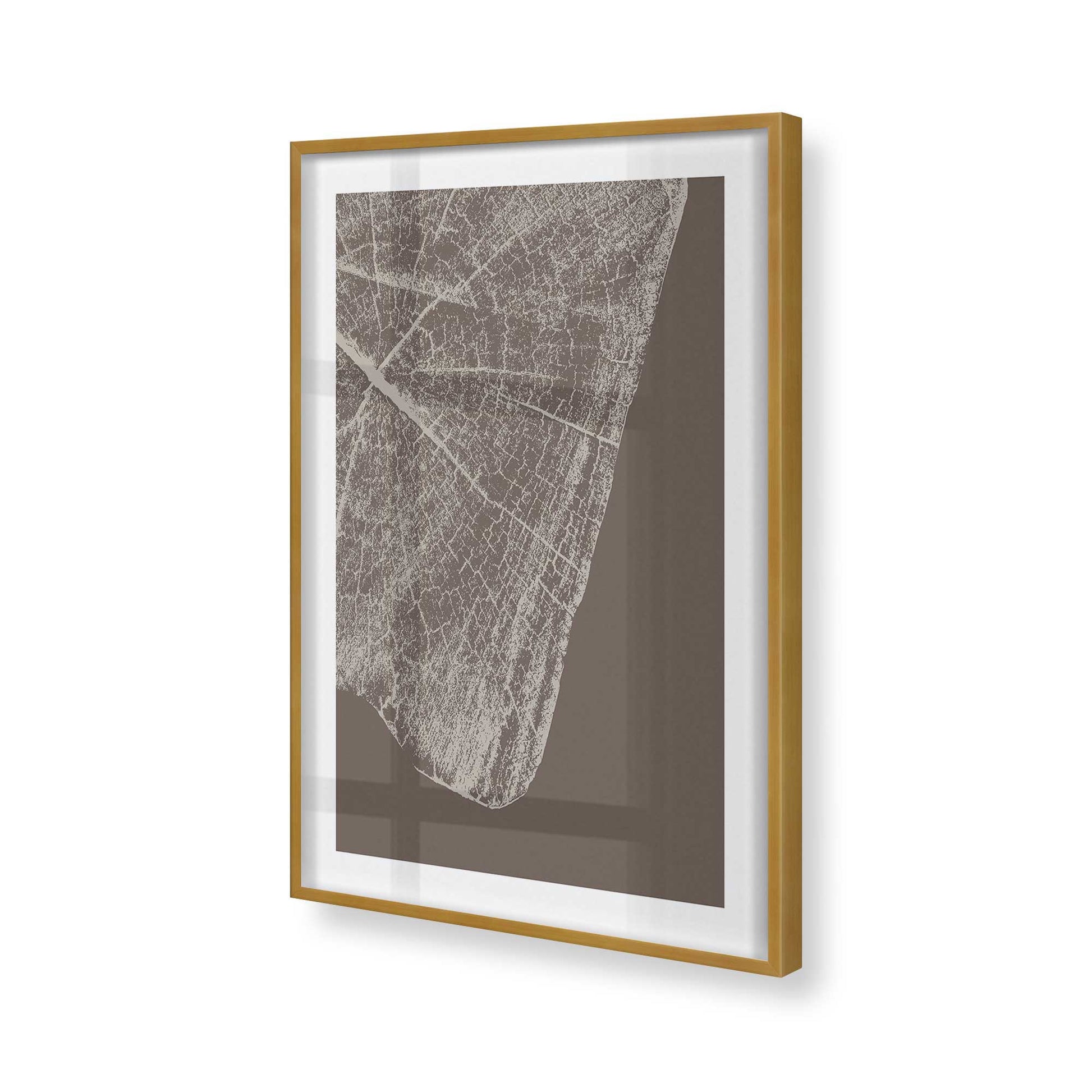 [Color:Polished Gold], Picture of art in a Polished Gold frame of the corner