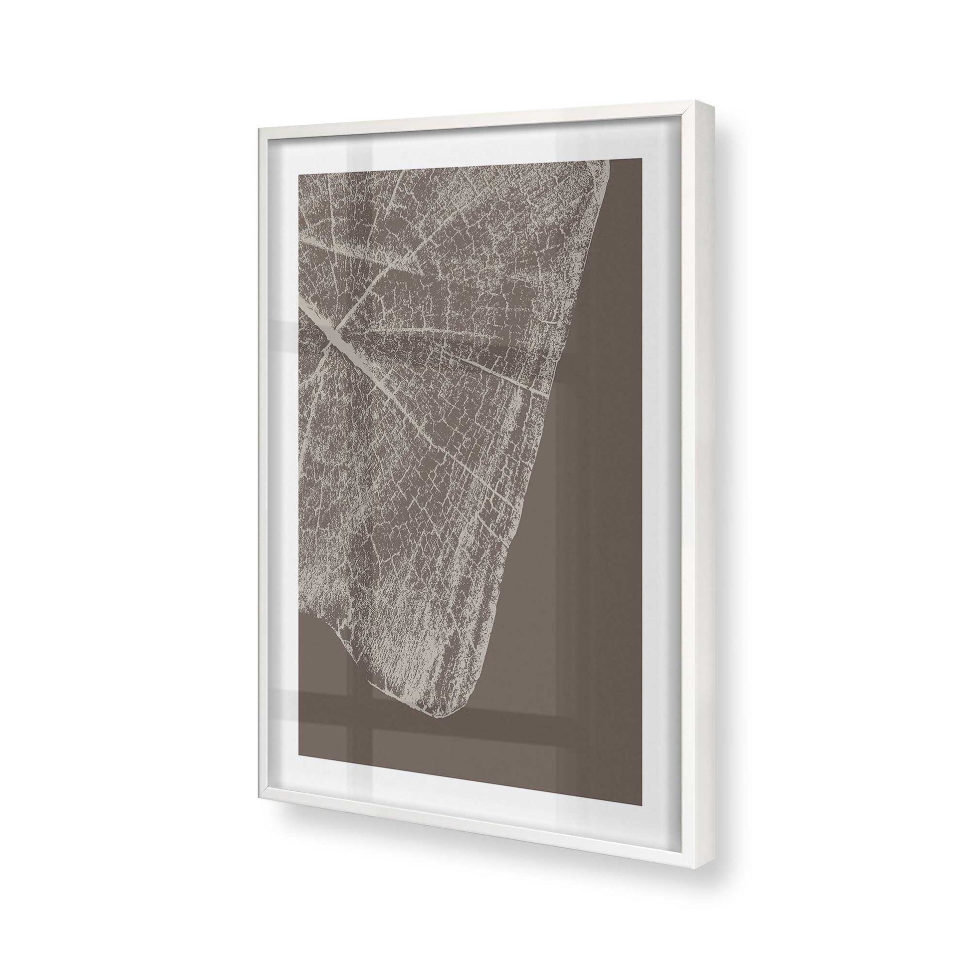 [Color:Opaque White], Picture of art in a Opaque White frame of the corner