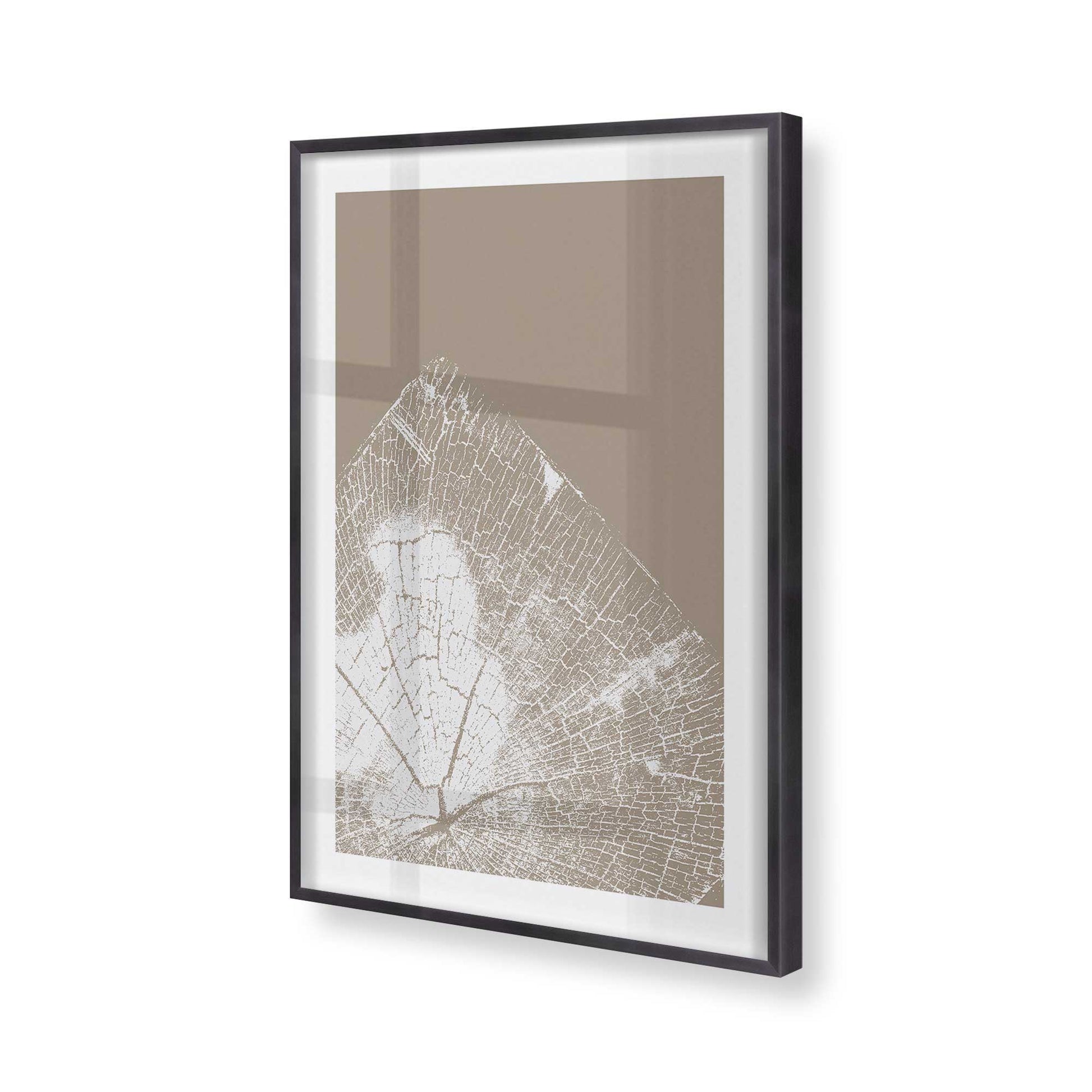 [Color:Weathered Zinc], Picture of art in a Weathered Zinc frame of the corner