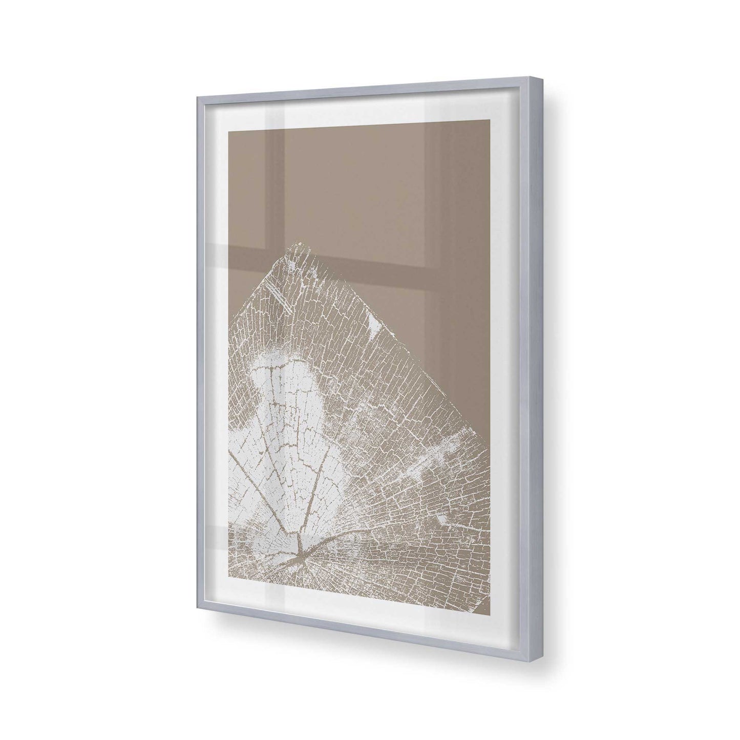 [Color:Polished Chrome], Picture of art in a Polished Chrome frame of the corner