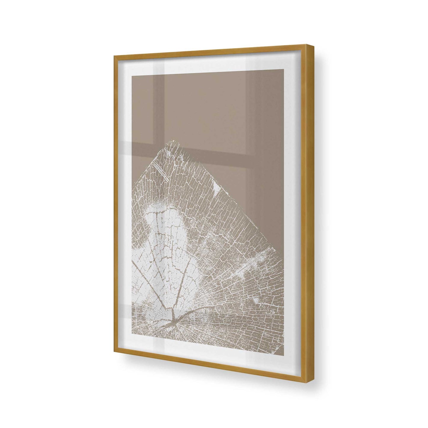 [Color:Polished Gold], Picture of art in a Polished Gold frame of the corner