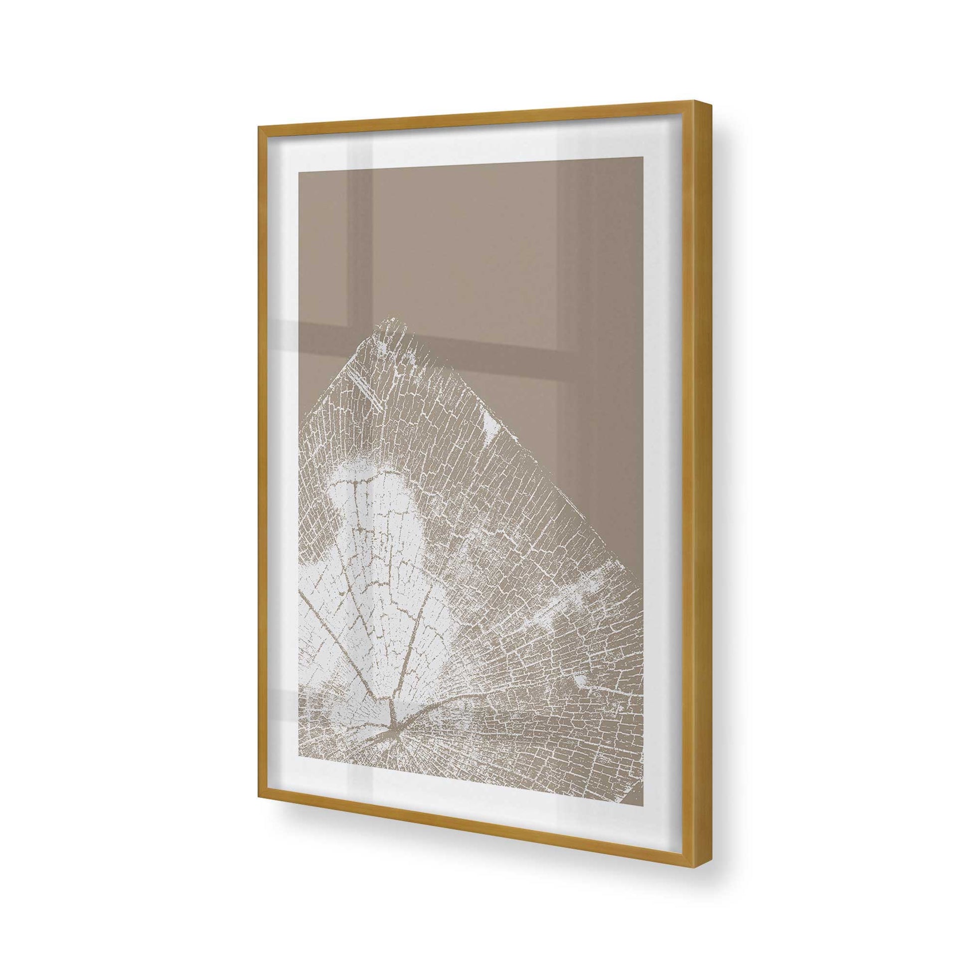 [Color:Polished Gold], Picture of art in a Polished Gold frame of the corner