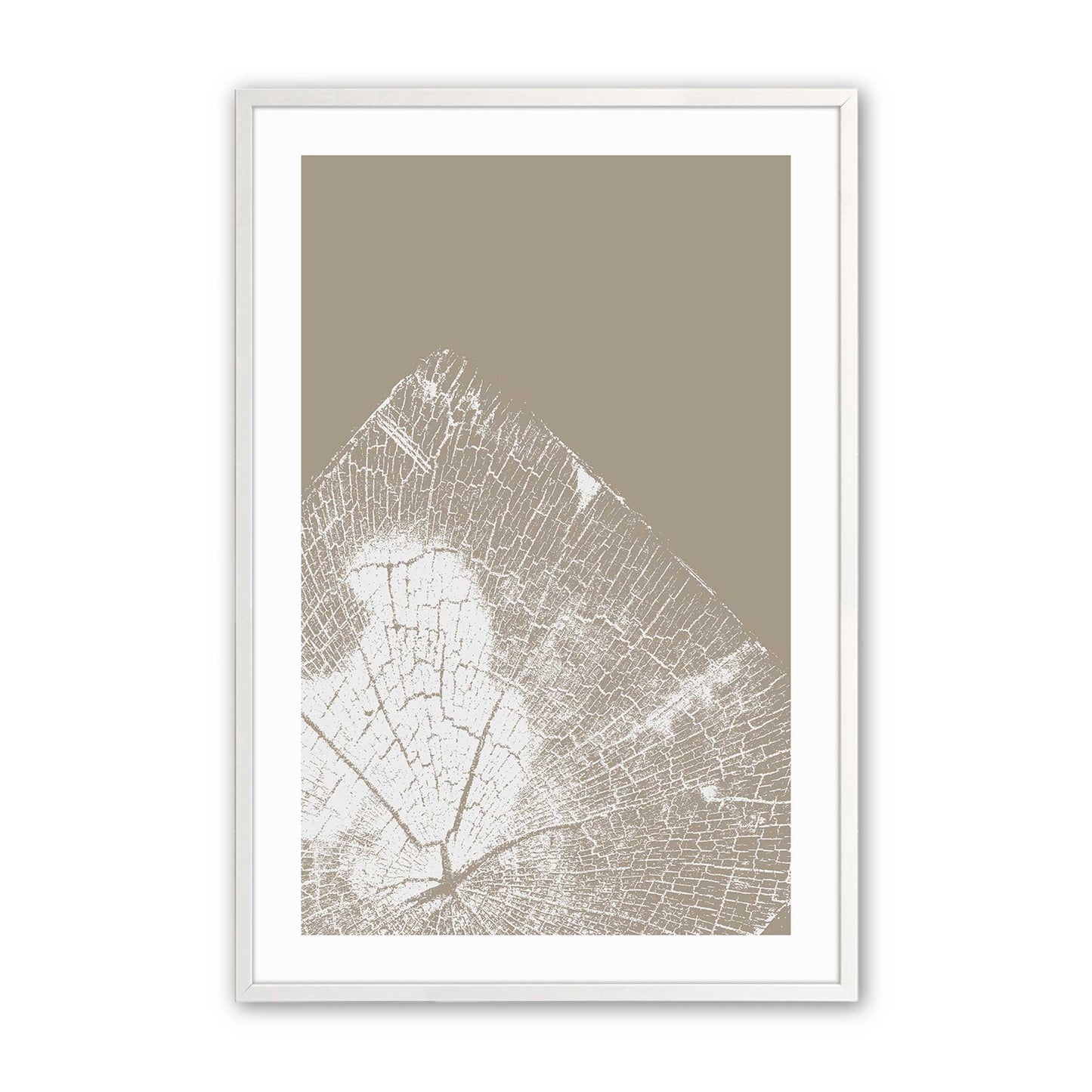 [Color:Opaque White], Picture of art in a Opaque White frame