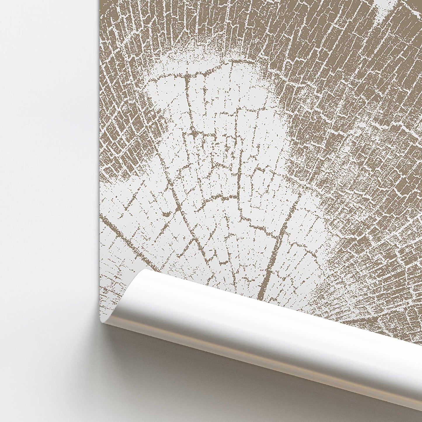 [color:Rolled Print], Picture of close up of art