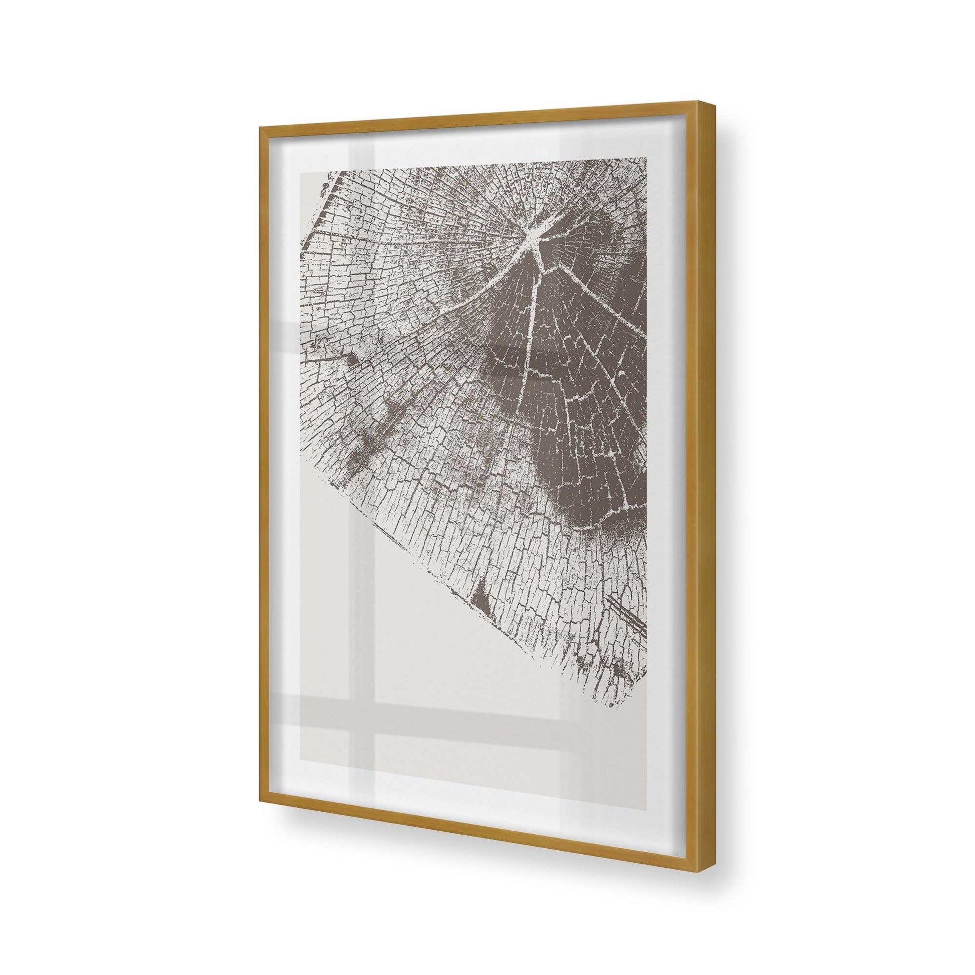 [Color:Polished Gold], Picture of art in a Polished Gold frame of the corner