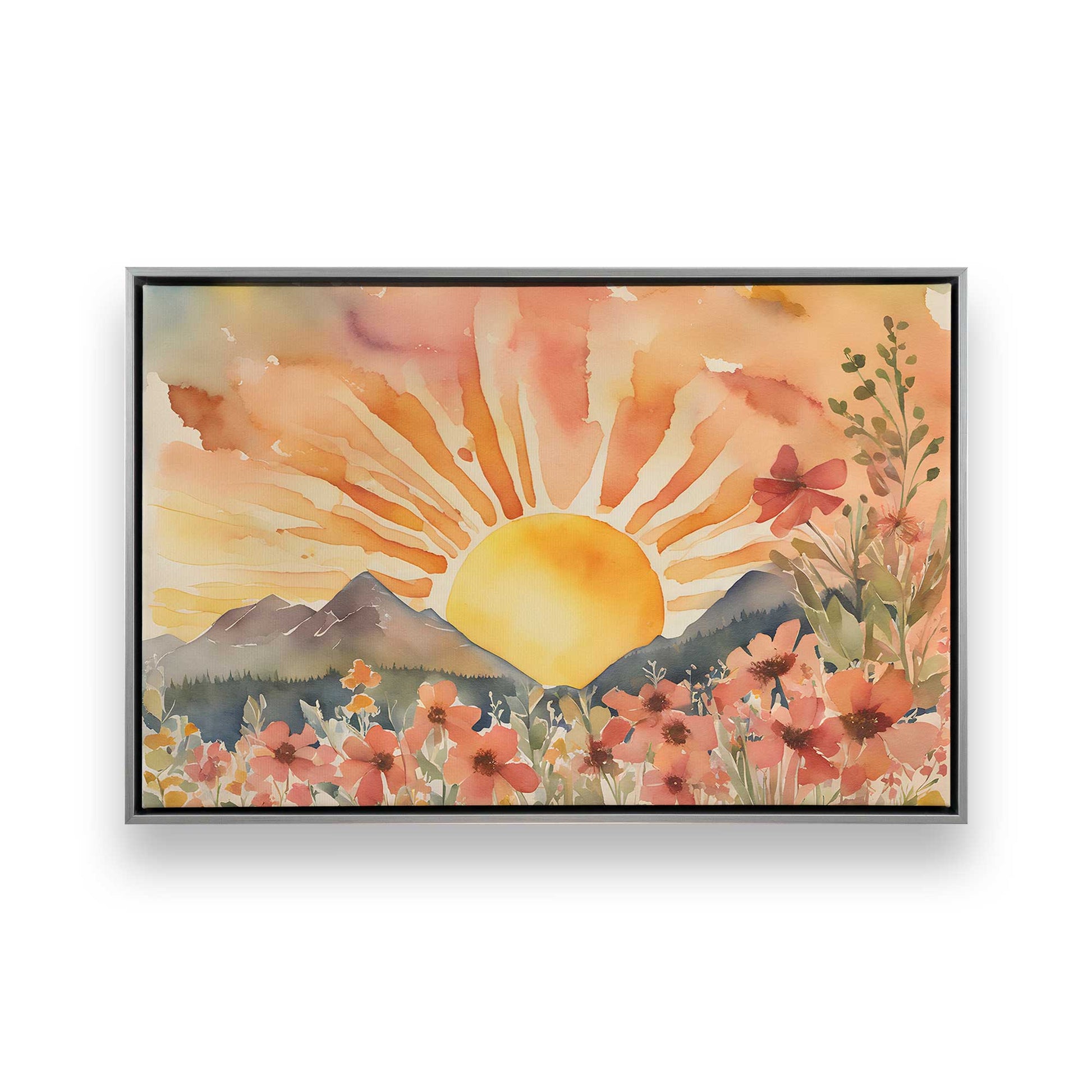 [Color:Polished Chrome], Picture of art in a Polished Chrome frame