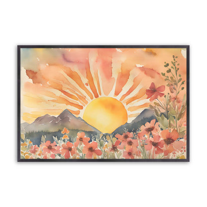 [Color:Weathered Zinc], Picture of art in a Weathered Zinc frame