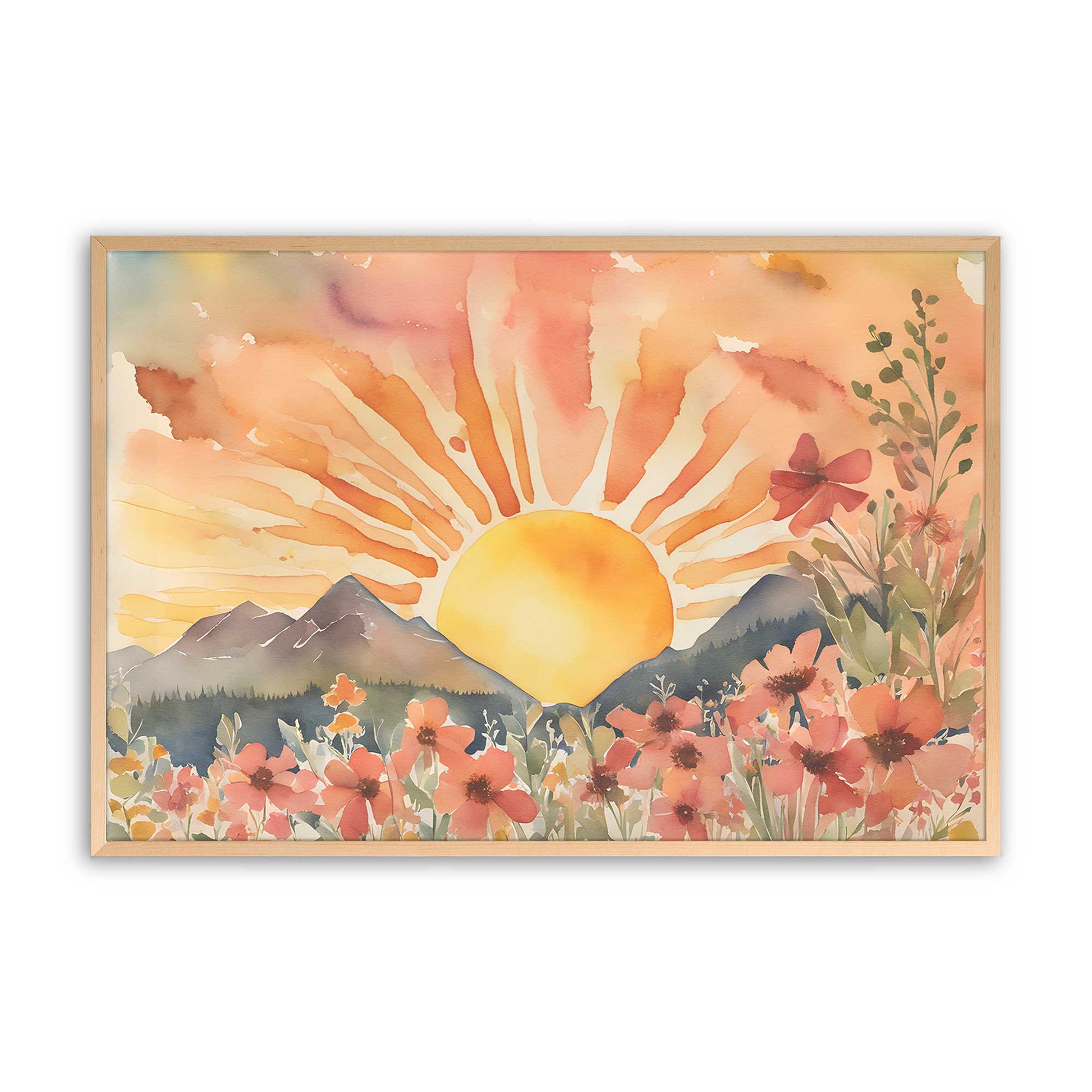 [Color:Raw Maple], Picture of art in a Raw Maple frame