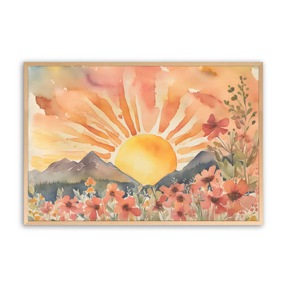 [Color:Raw Maple], Picture of art in a Raw Maple frame