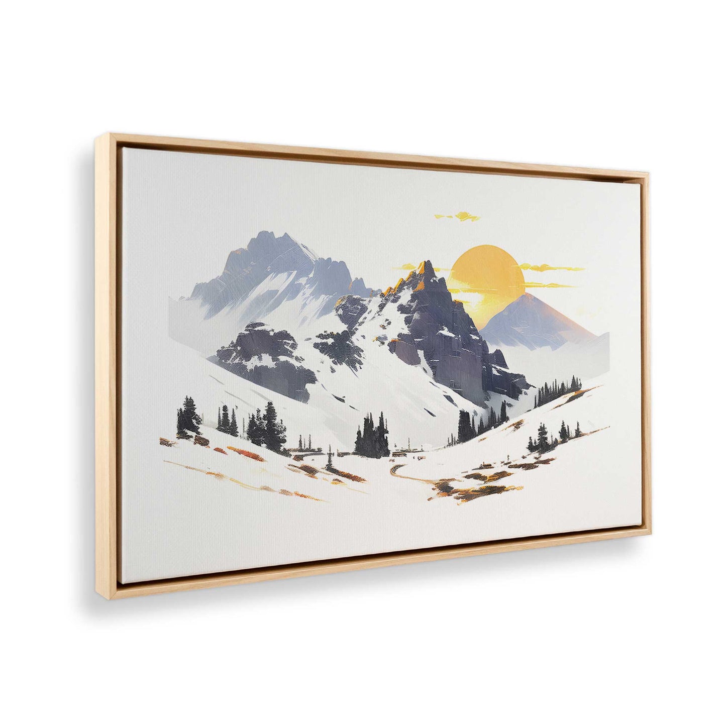 [Color:American Maple], Picture of the corner of the art