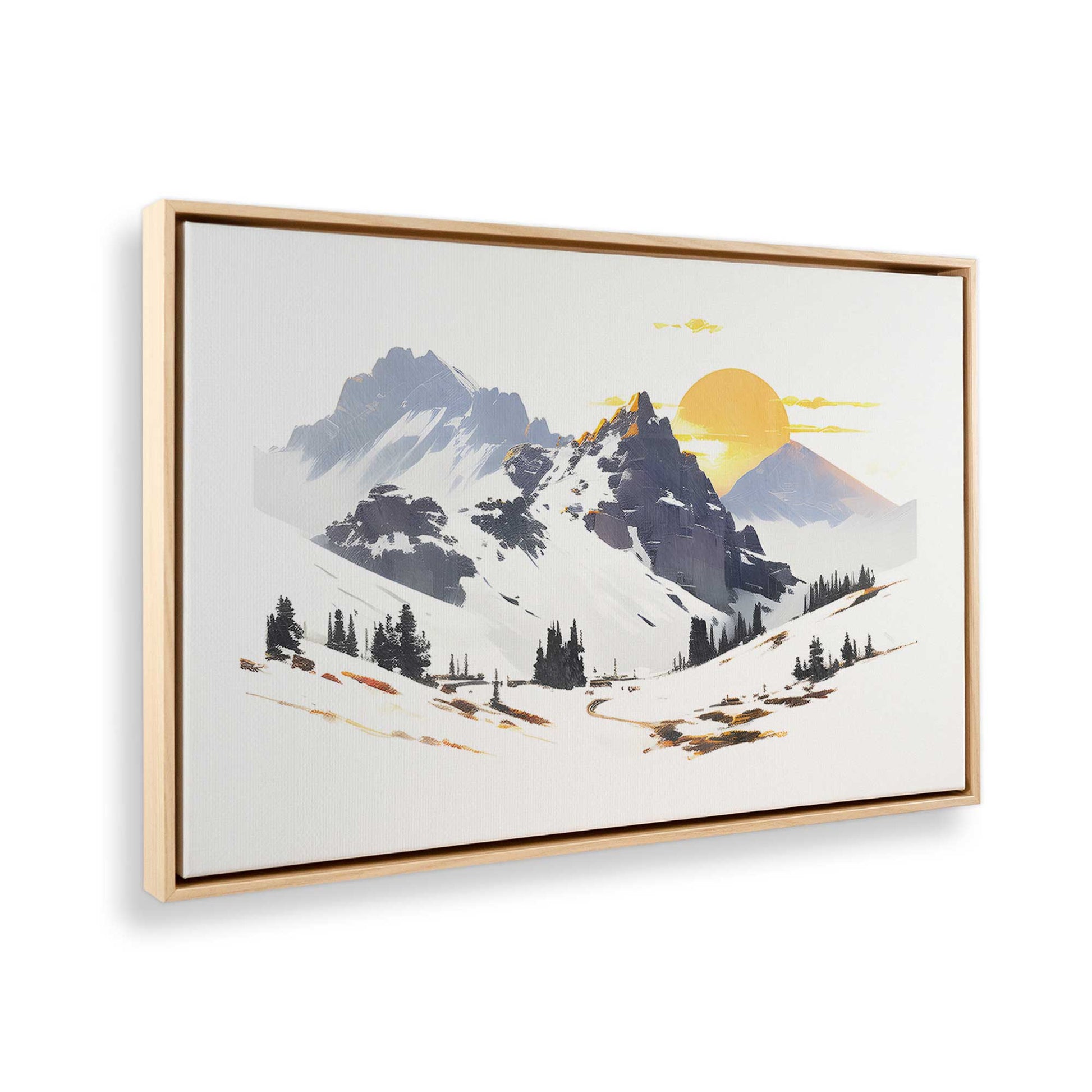 [Color:American Maple], Picture of the corner of the art