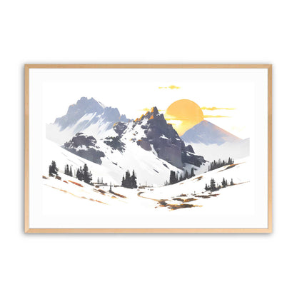 [Color:Raw Maple], Picture of art in a Raw Maple frame