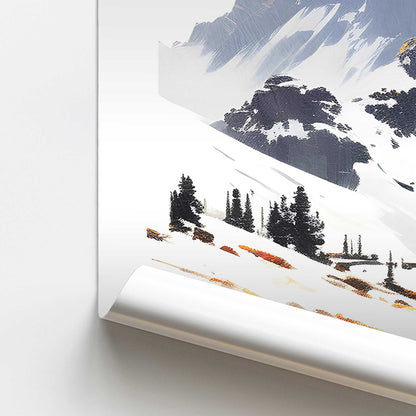 [color:Rolled Print], Picture of close up of art