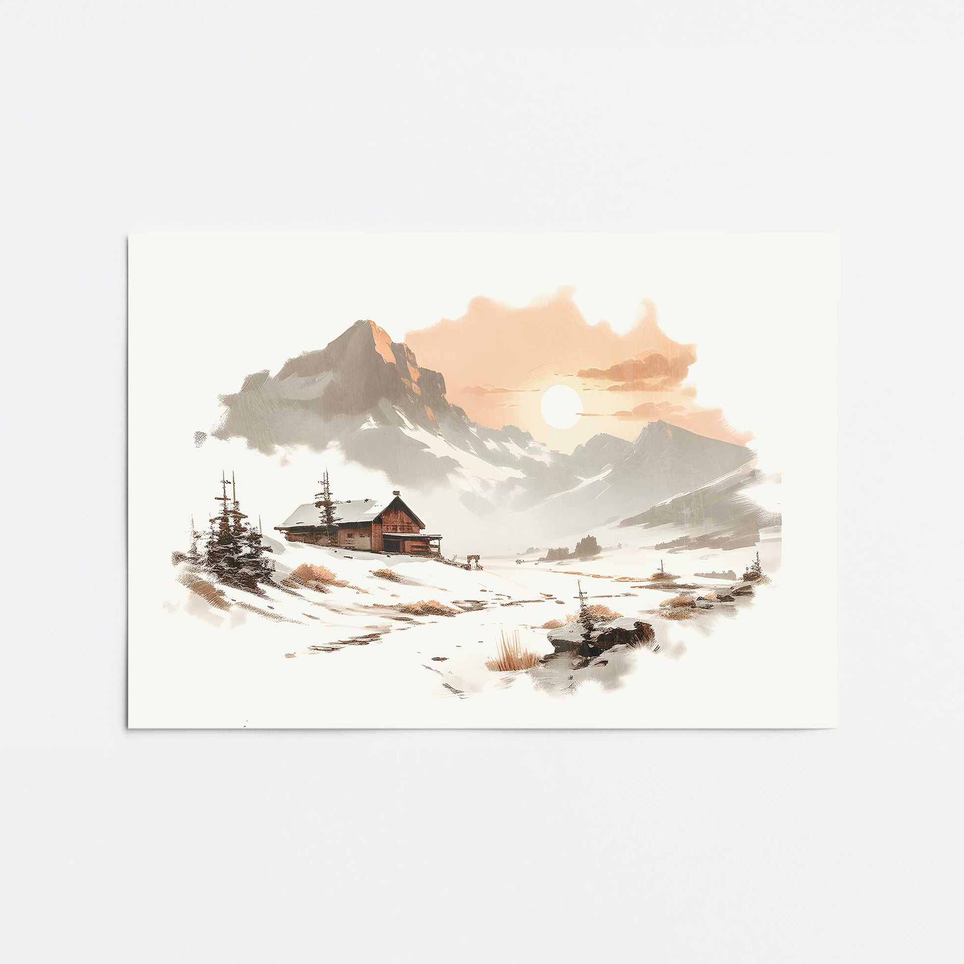[color:Rolled Print], Picture of close up of art