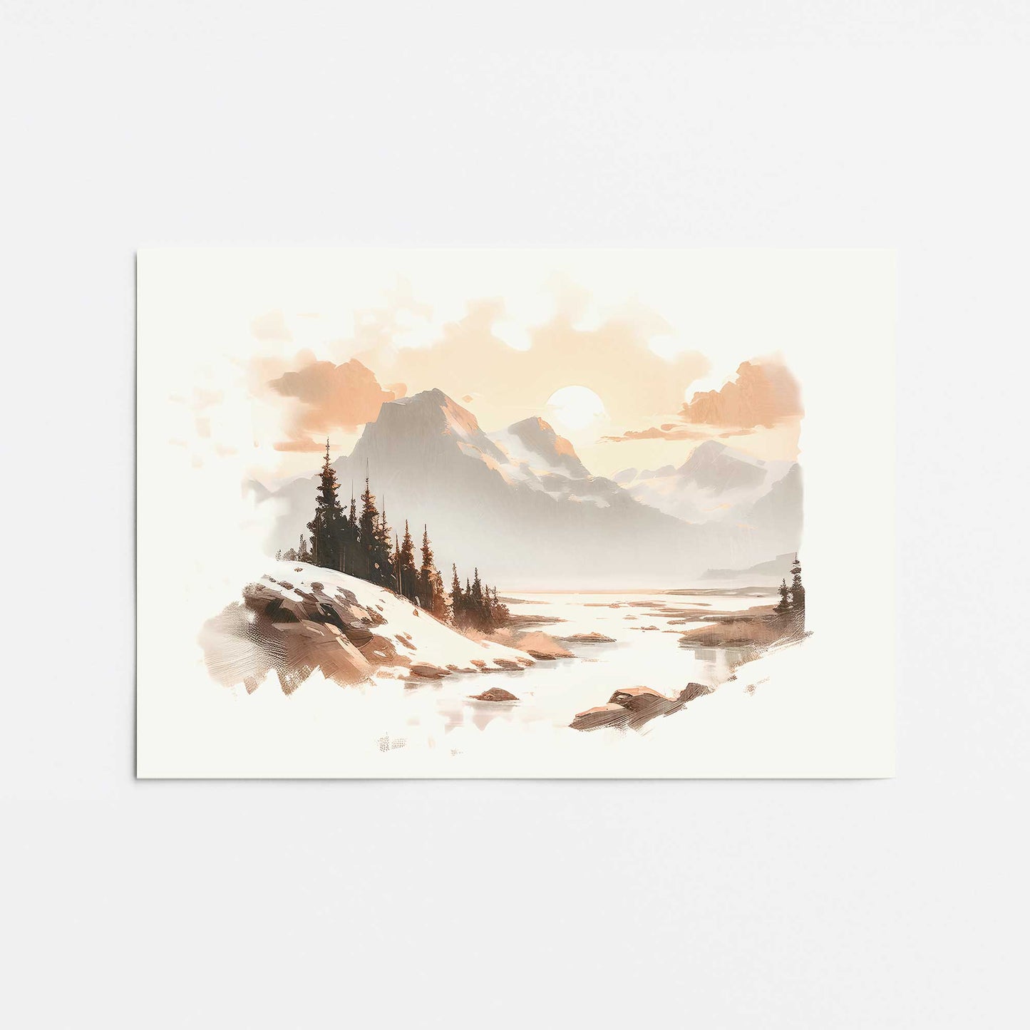 [color:Rolled Print], Picture of close up of art