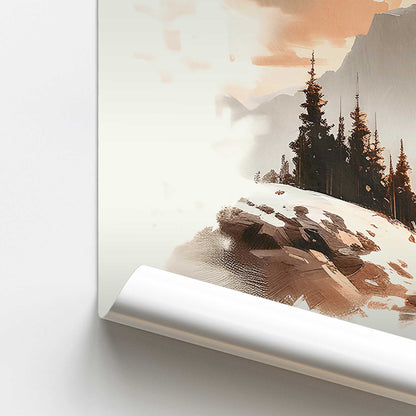[color:Rolled Print], Picture of close up of art