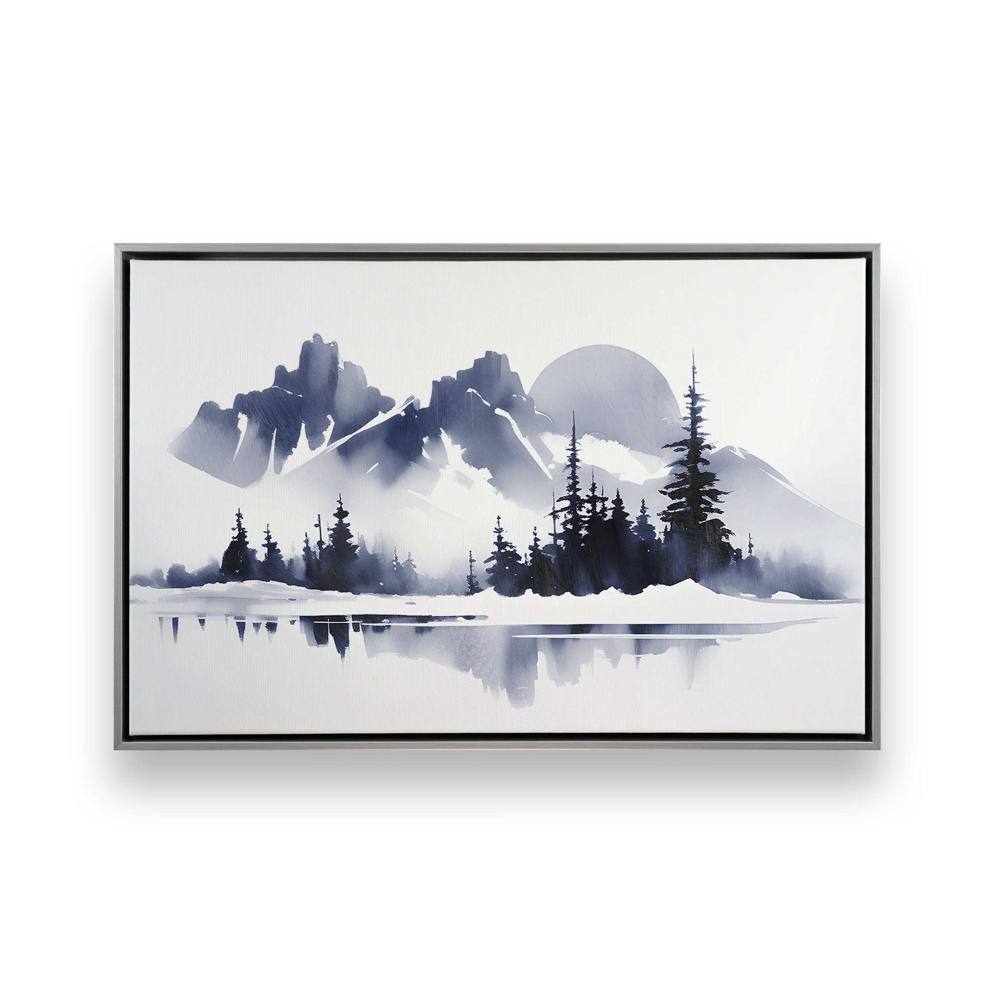 [Color:Polished Chrome], Picture of art in a Polished Chrome frame
