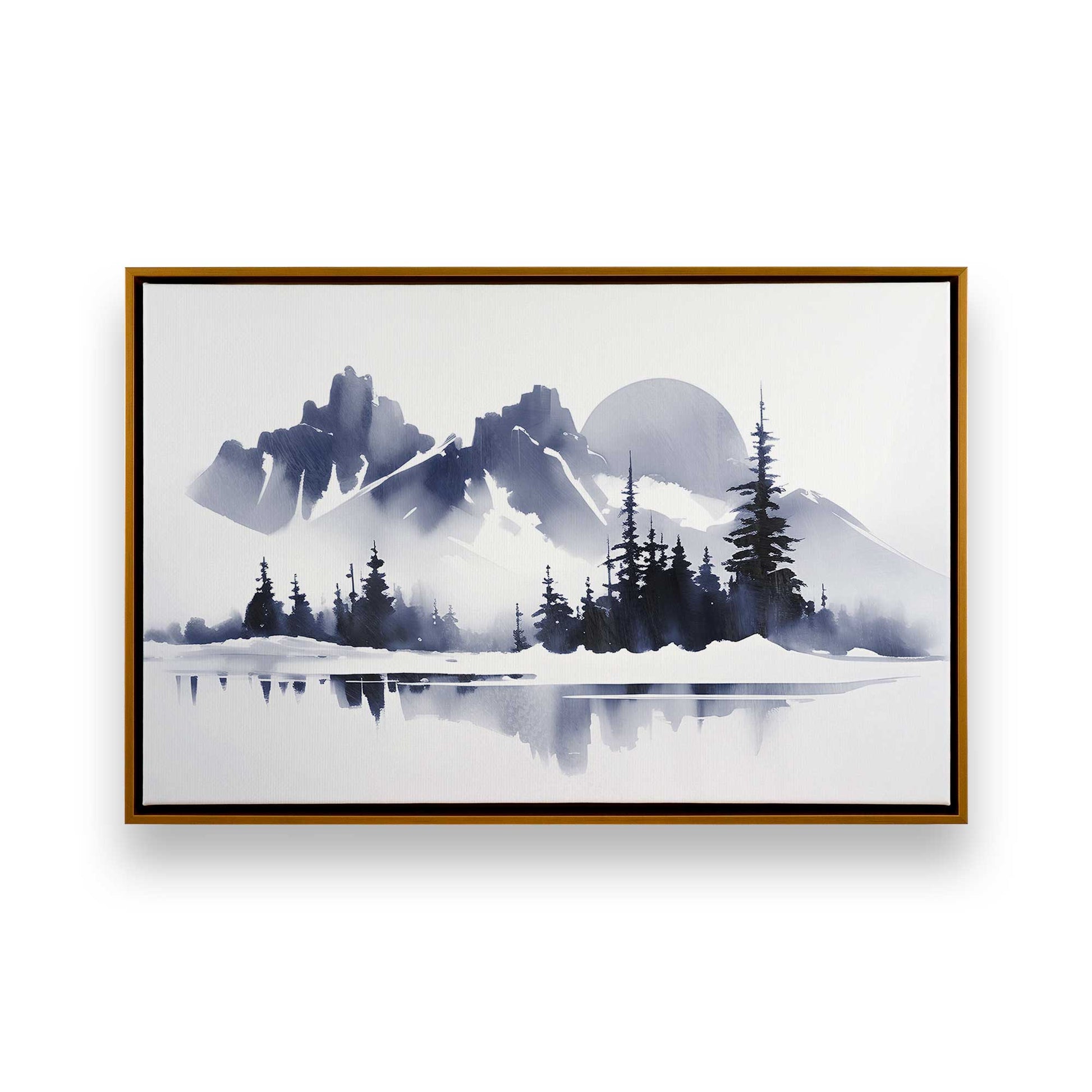 [Color:Polished Gold], Picture of art in a Polished Gold frame