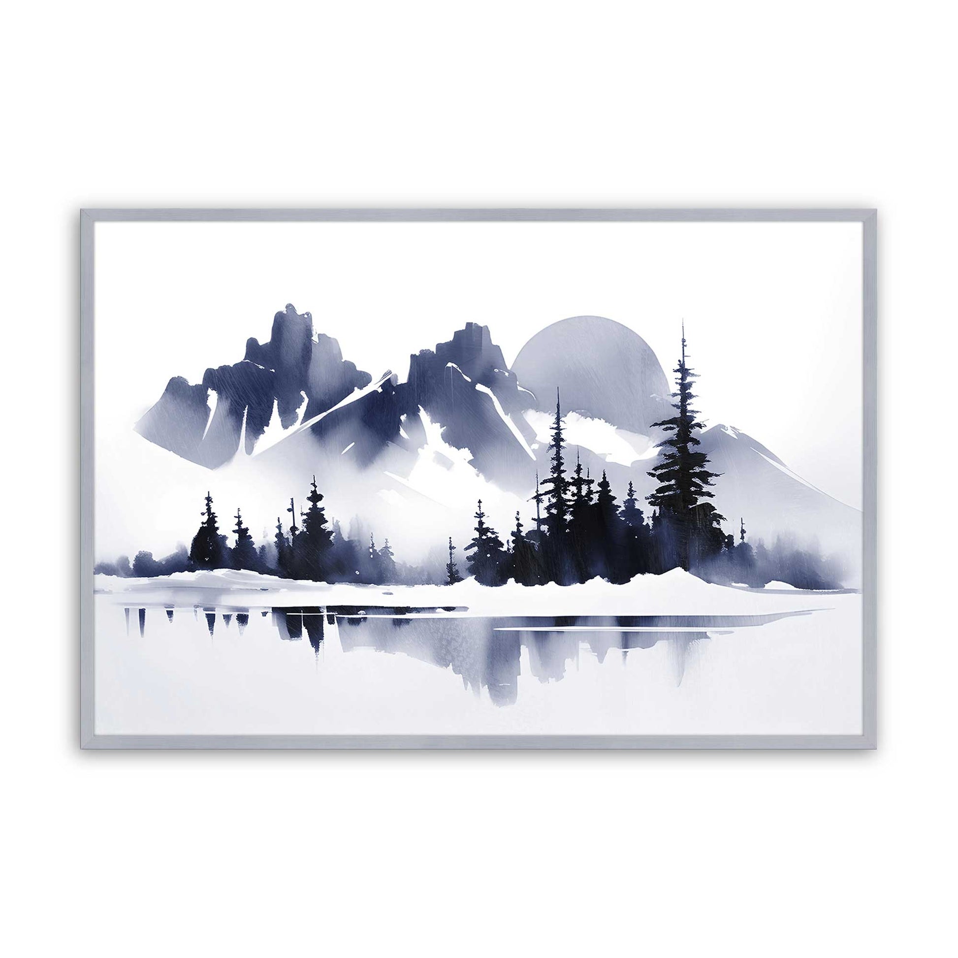 [Color:Polished Chrome], Picture of art in a Polished Chrome frame