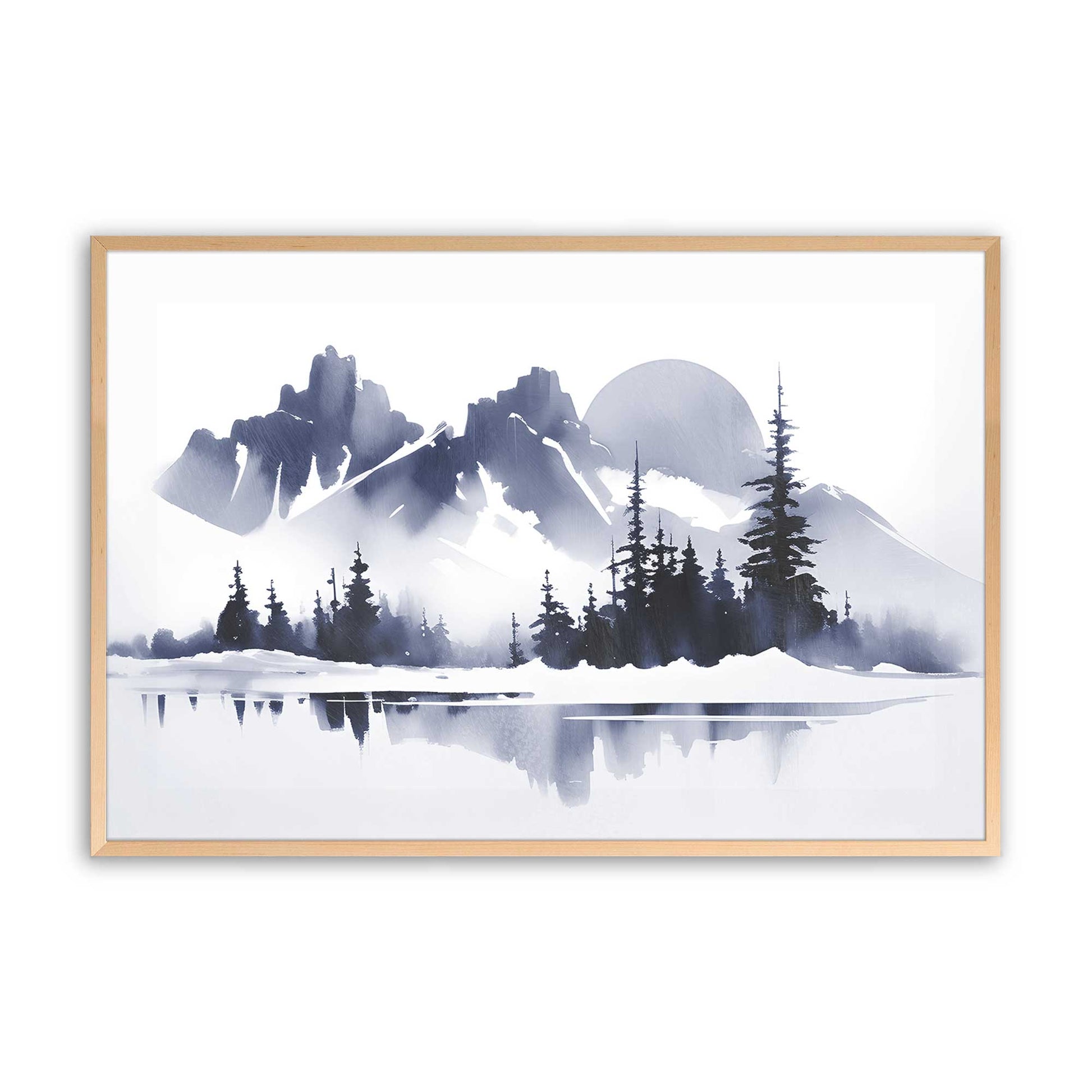 [Color:Raw Maple], Picture of art in a Raw Maple frame