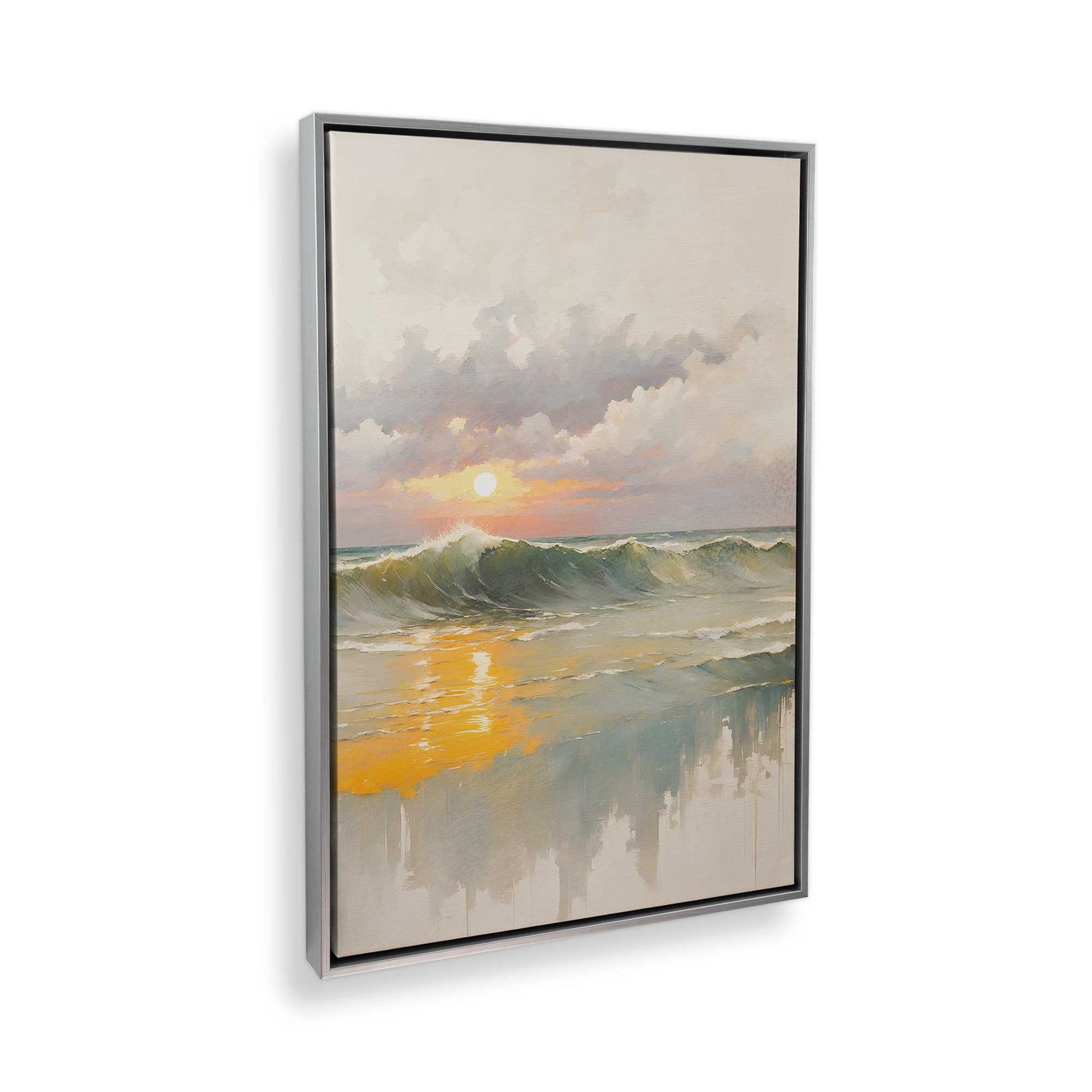 [Color:Polished Chrome], Picture of the corner of the art