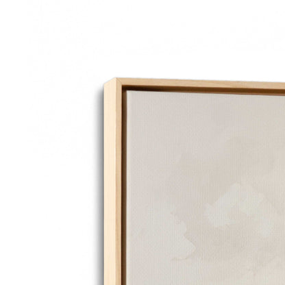 [Color:American Maple], Picture of art in a American Maple frame at an angle