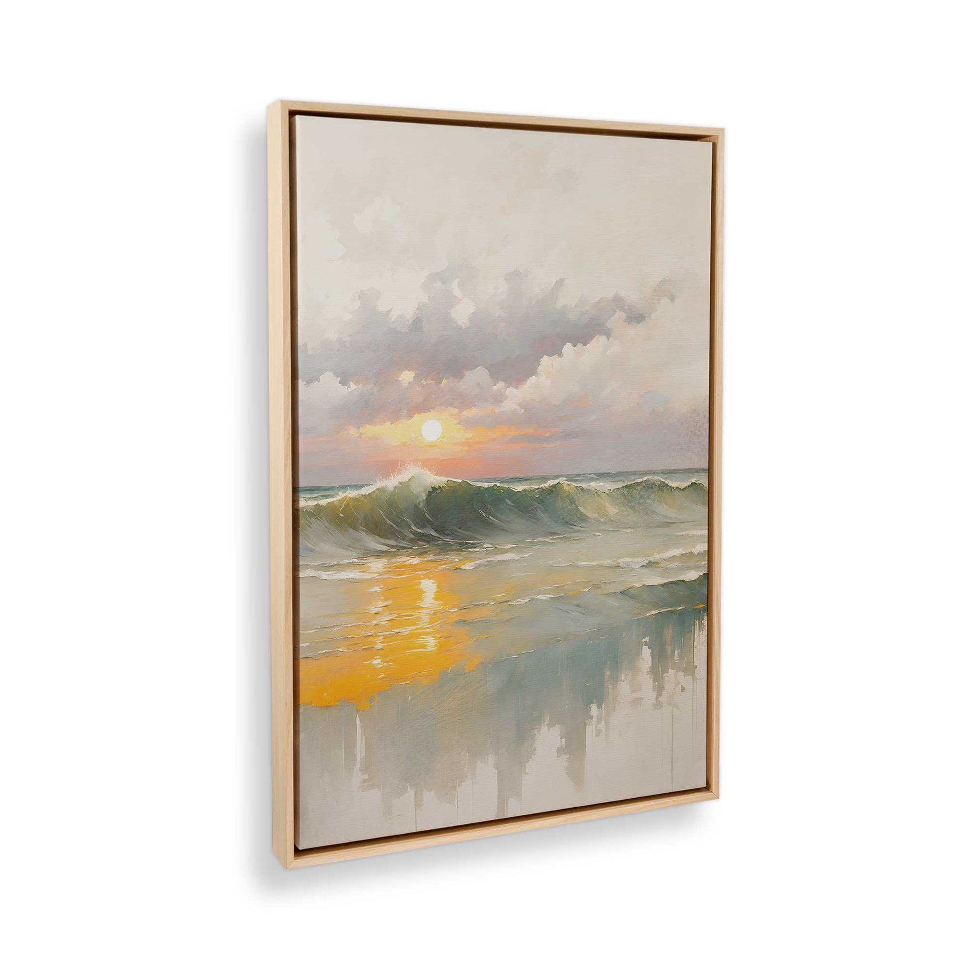 [Color:American Maple], Picture of the corner of the art