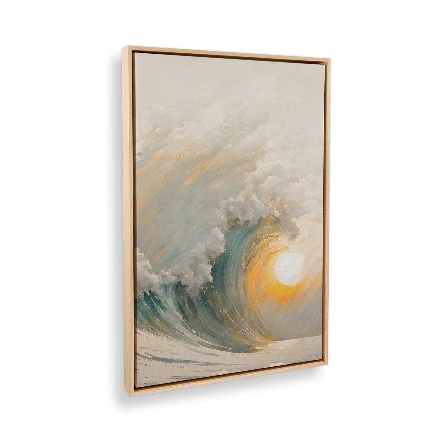 [Color:American Maple], Picture of the corner of the art