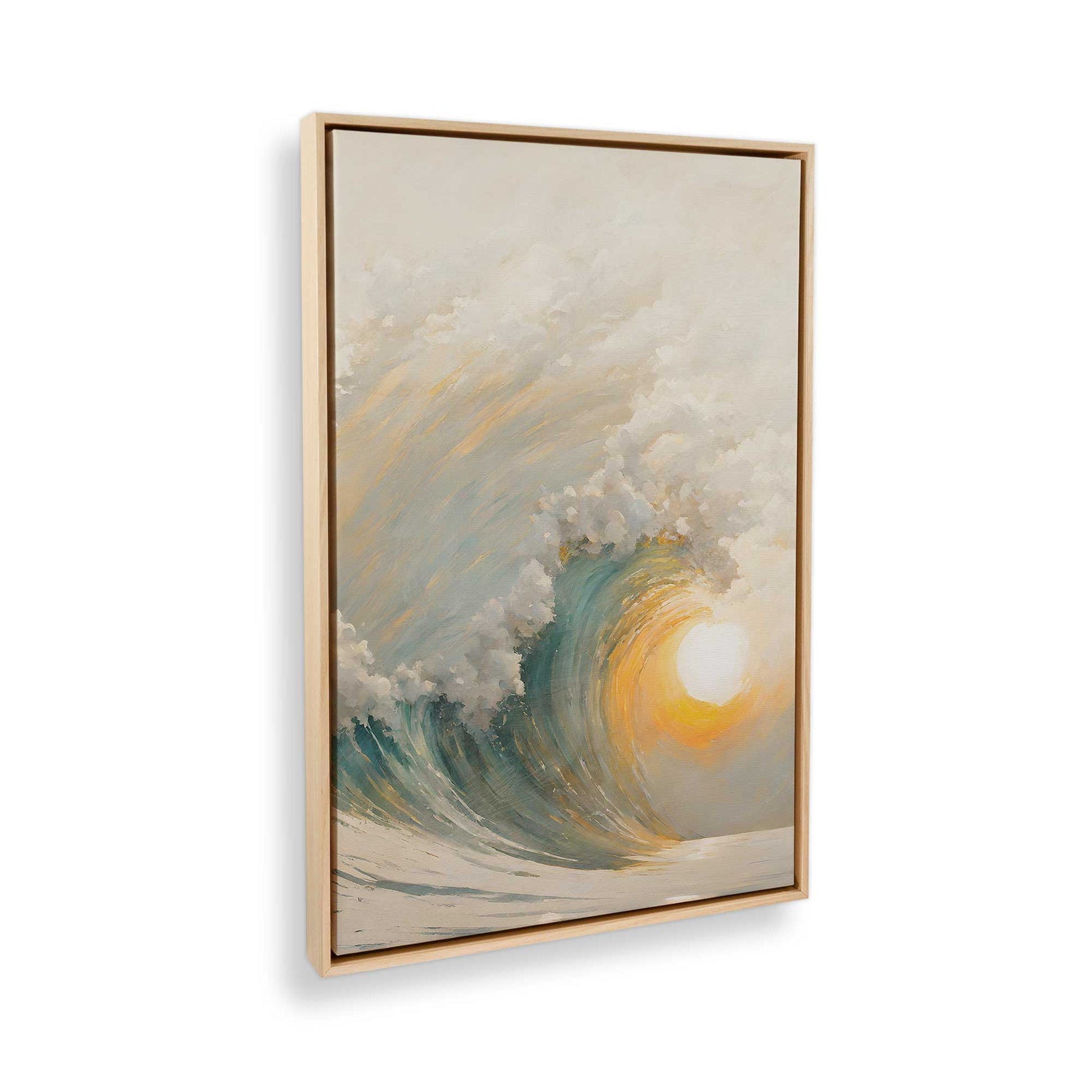 [Color:American Maple], Picture of the corner of the art