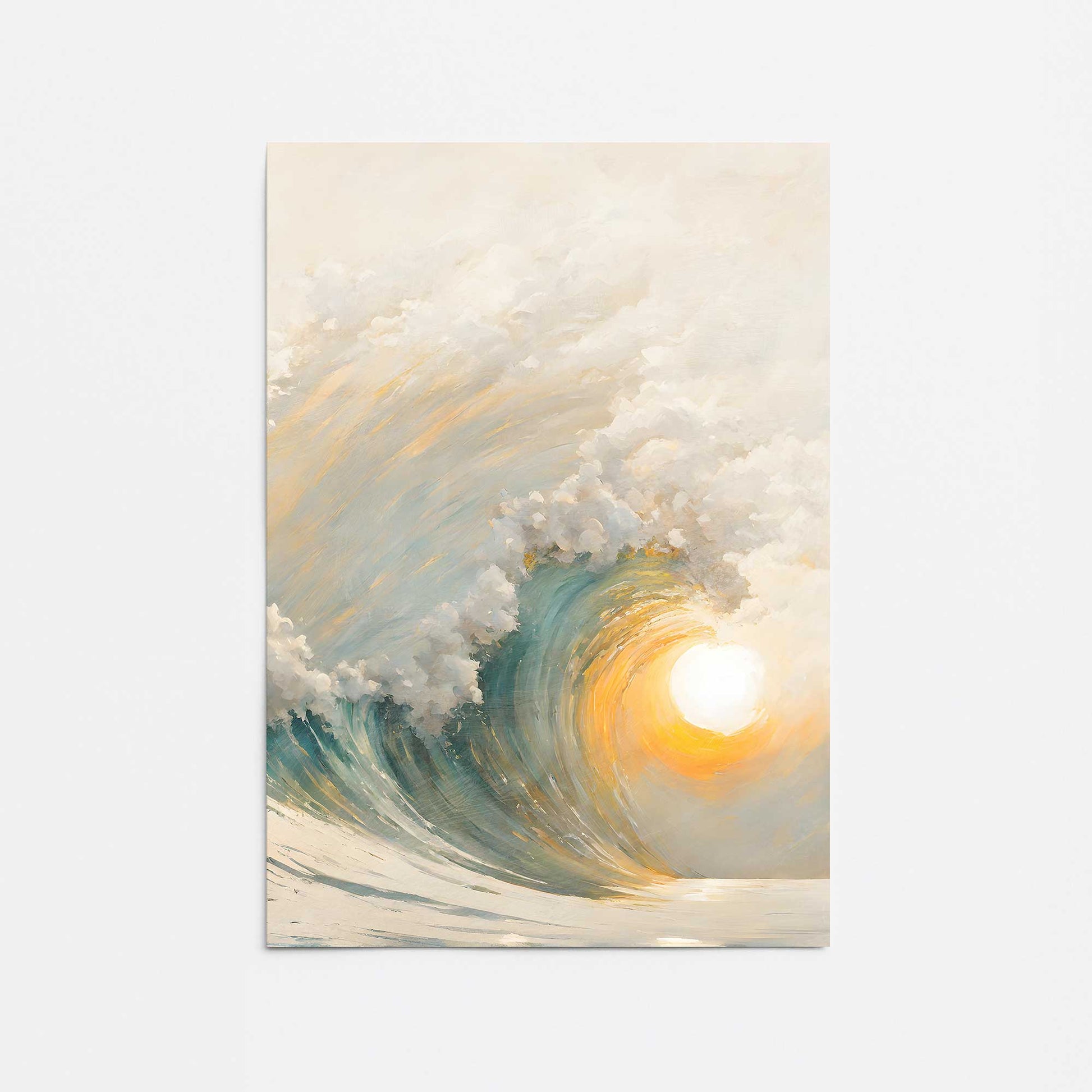 [color:Rolled Print], Picture of close up of art