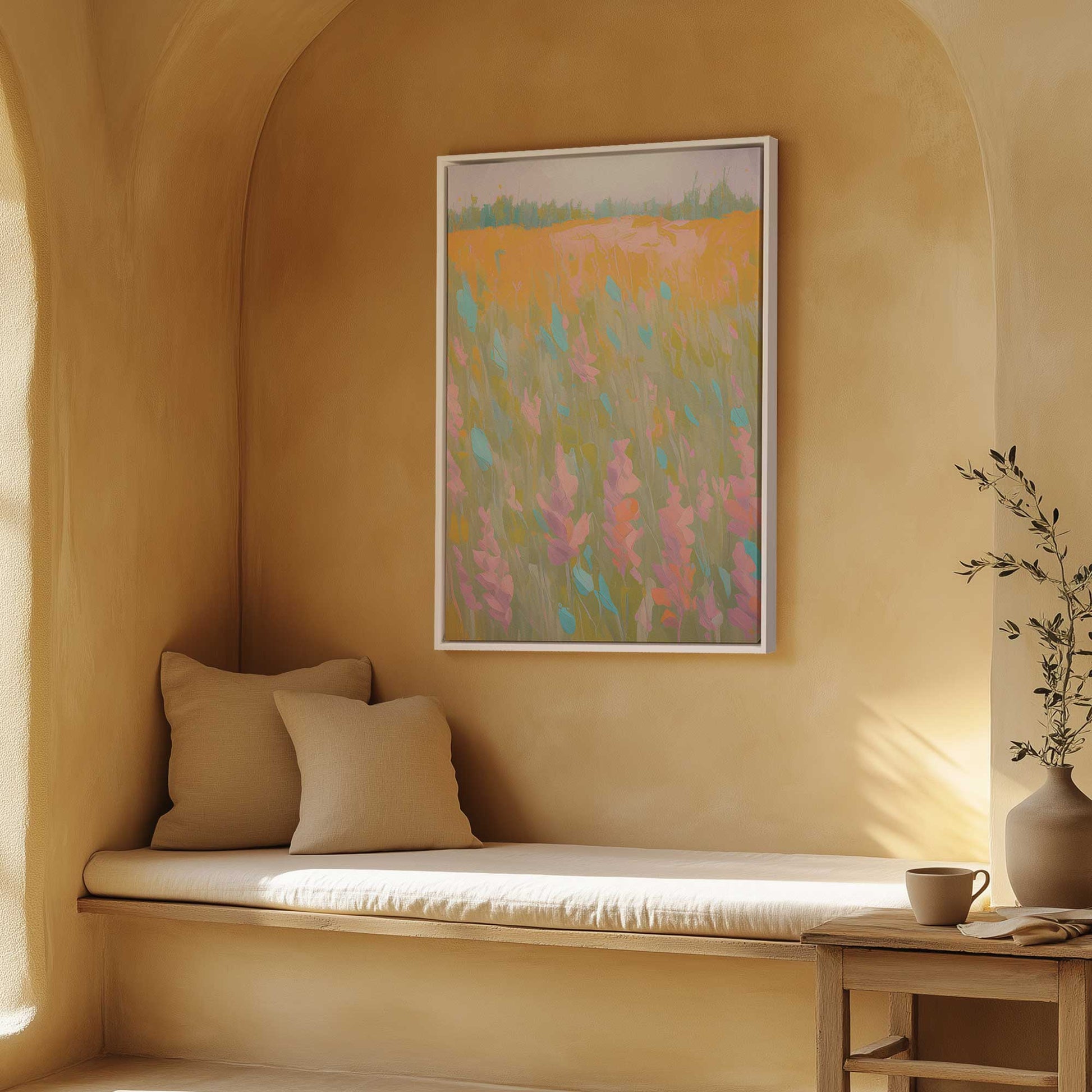 Picture of art in a room