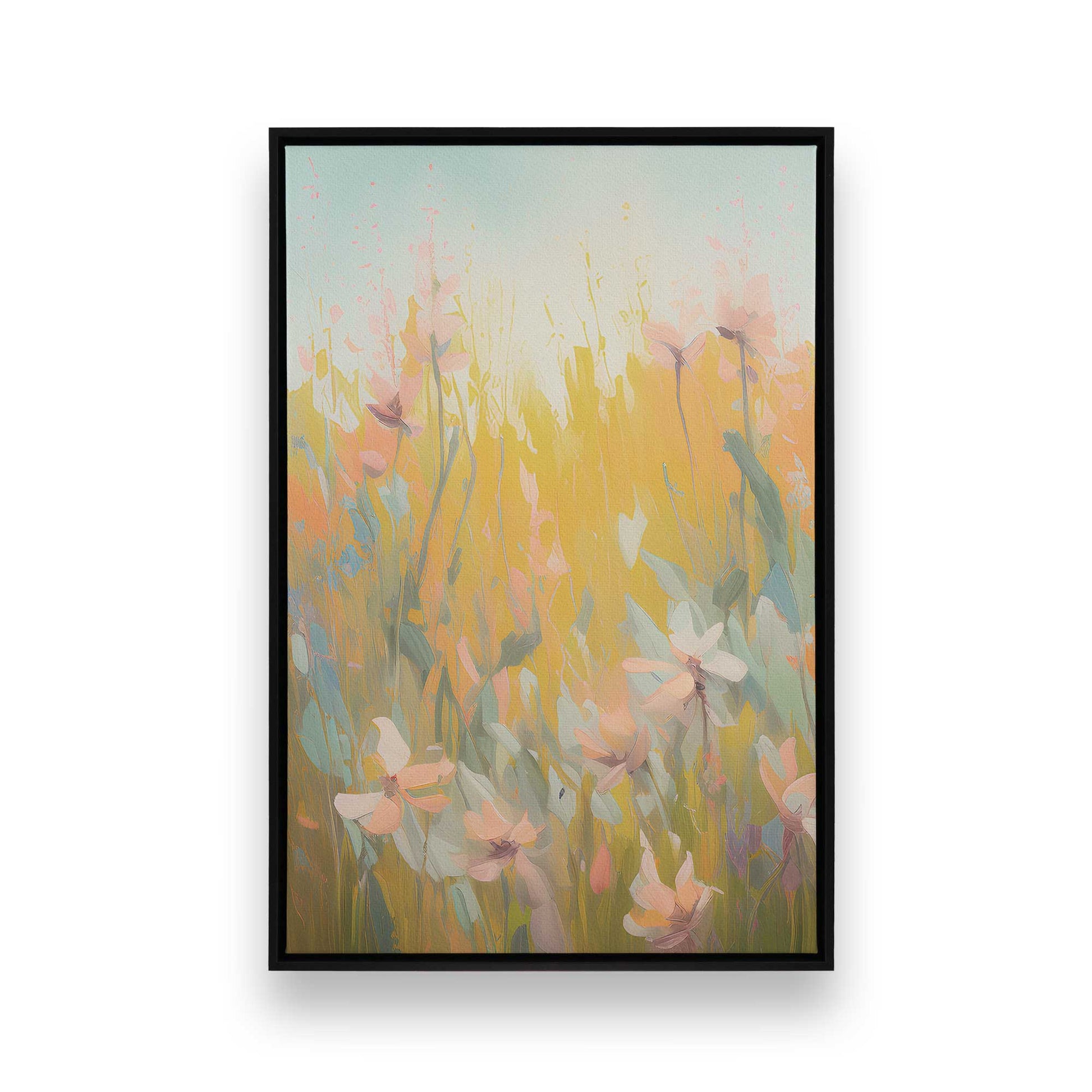 [Color:Satin Black], Picture of art in a Satin Black frame