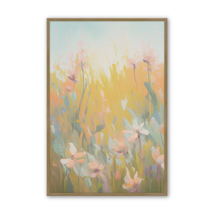 [Color:Brushed Gold], Picture of art in a Brushed Gold frame