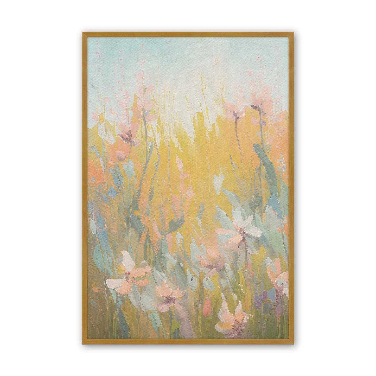 [Color:Polished Gold], Picture of art in a Polished Gold frame