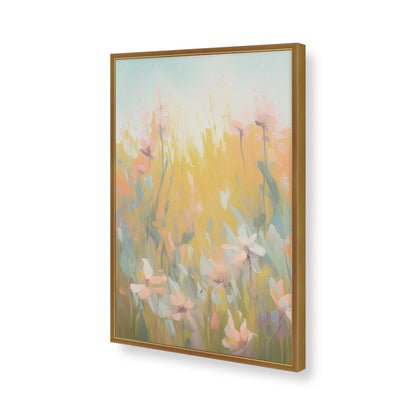 [Color:Polished Gold], Picture of art in a Polished Gold frame of the corner