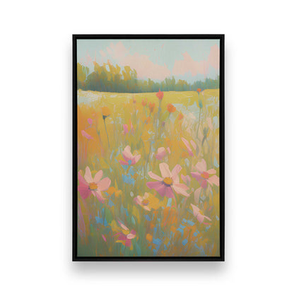 [Color:Satin Black], Picture of art in a Satin Black frame