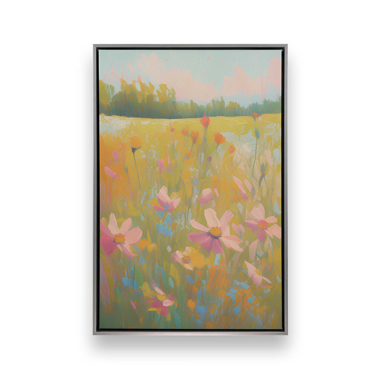 [Color:Polished Chrome], Picture of art in a Polished Chrome frame