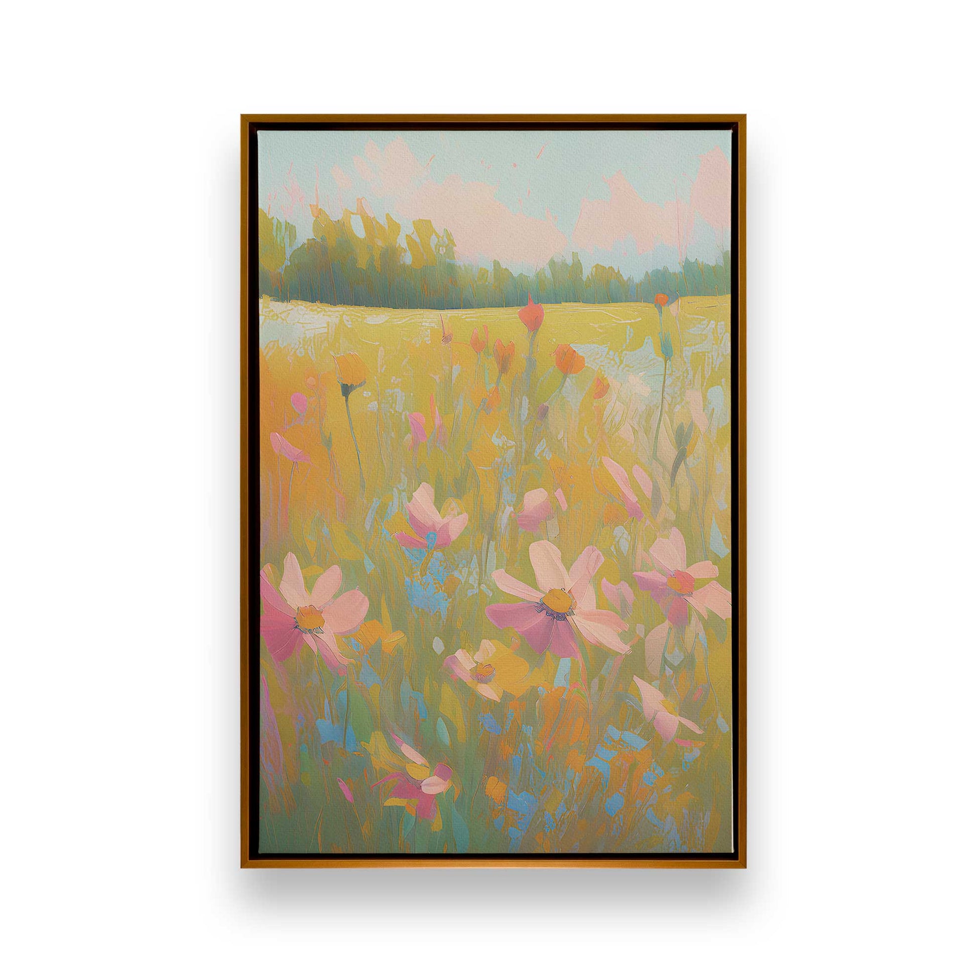 [Color:Polished Gold], Picture of art in a Polished Gold frame