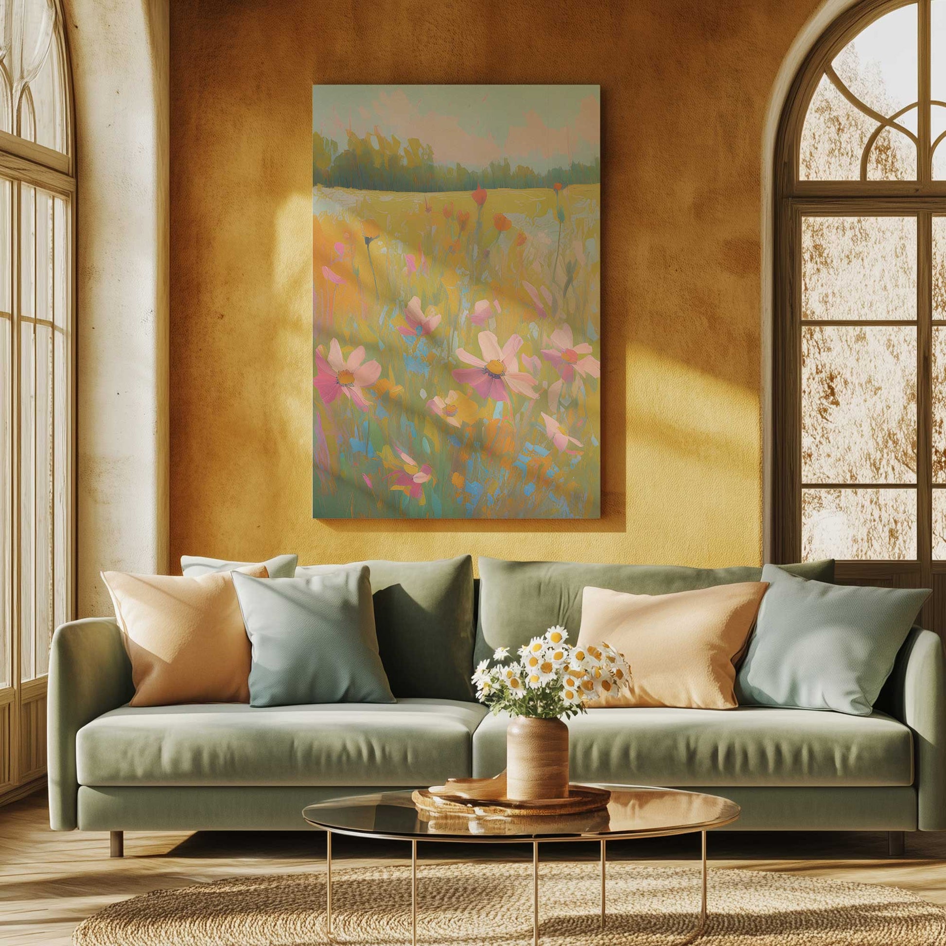 Picture of art in a room