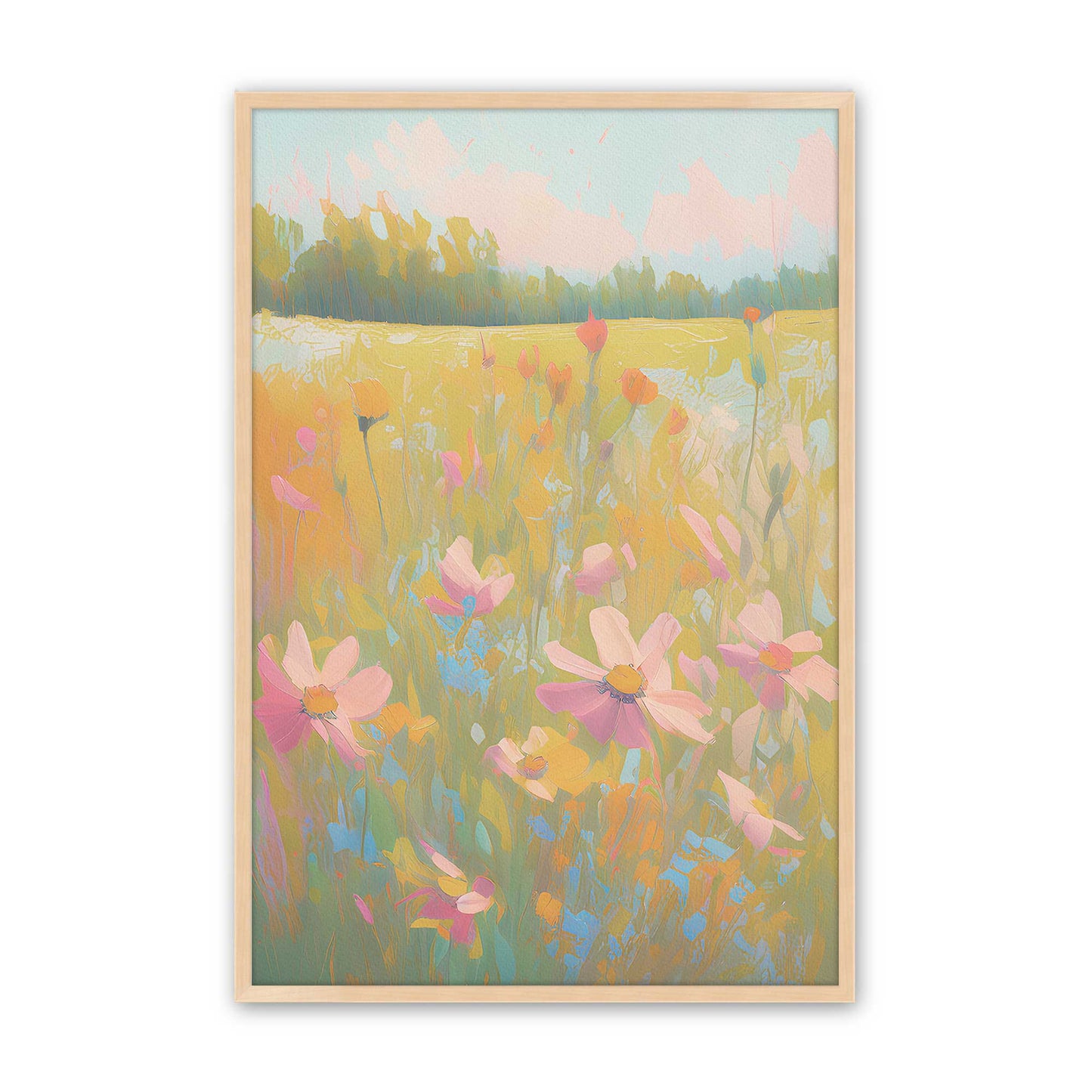 [Color:Raw Maple], Picture of art in a Raw Maple frame