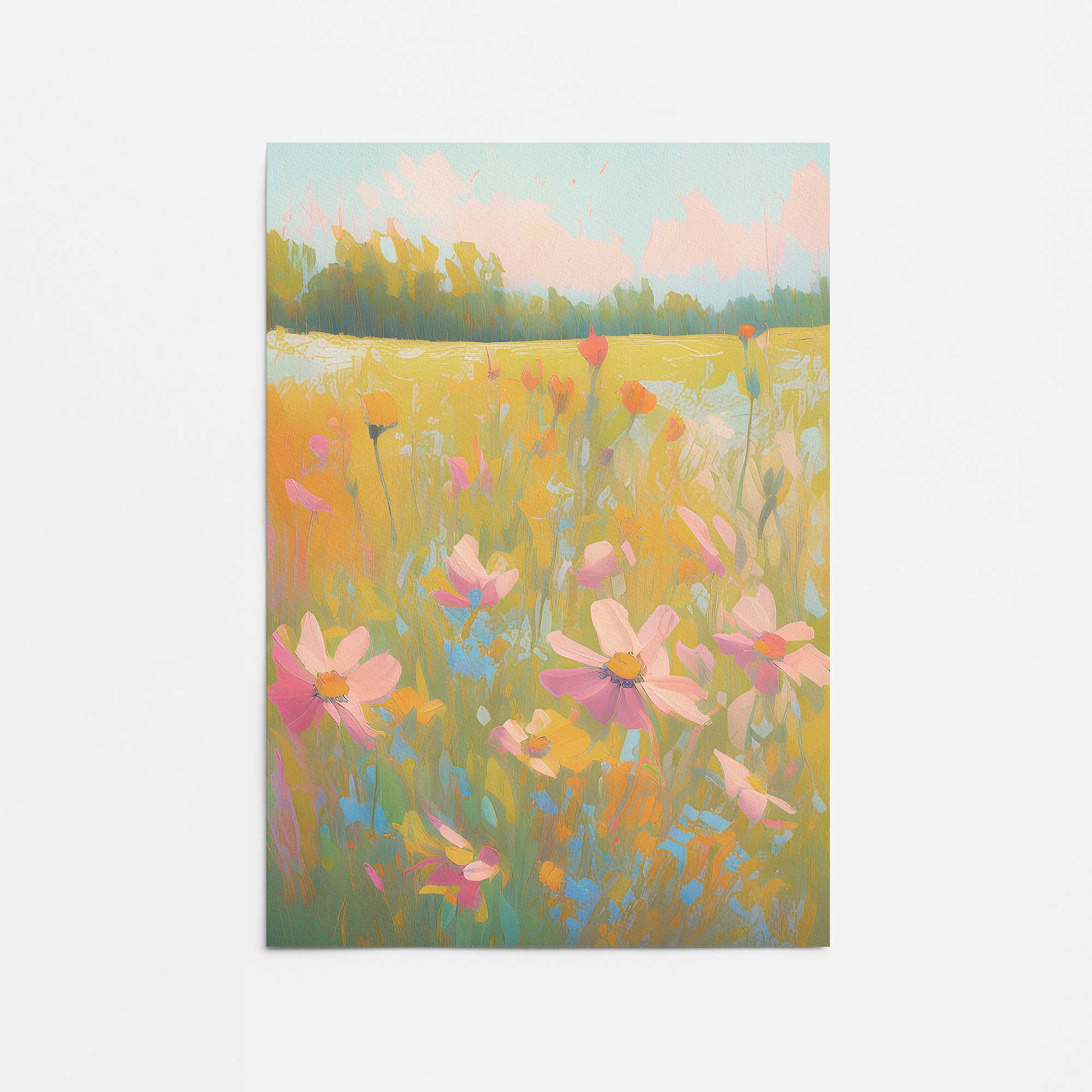 [color:Rolled Print], Picture of close up of art