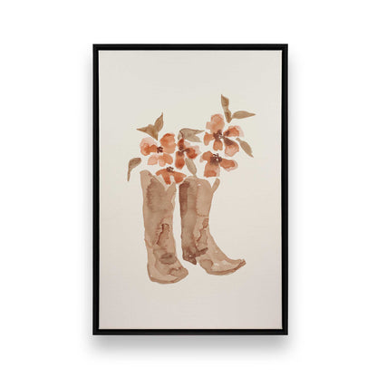 [Color:Satin Black], Picture of art in a Satin Black frame